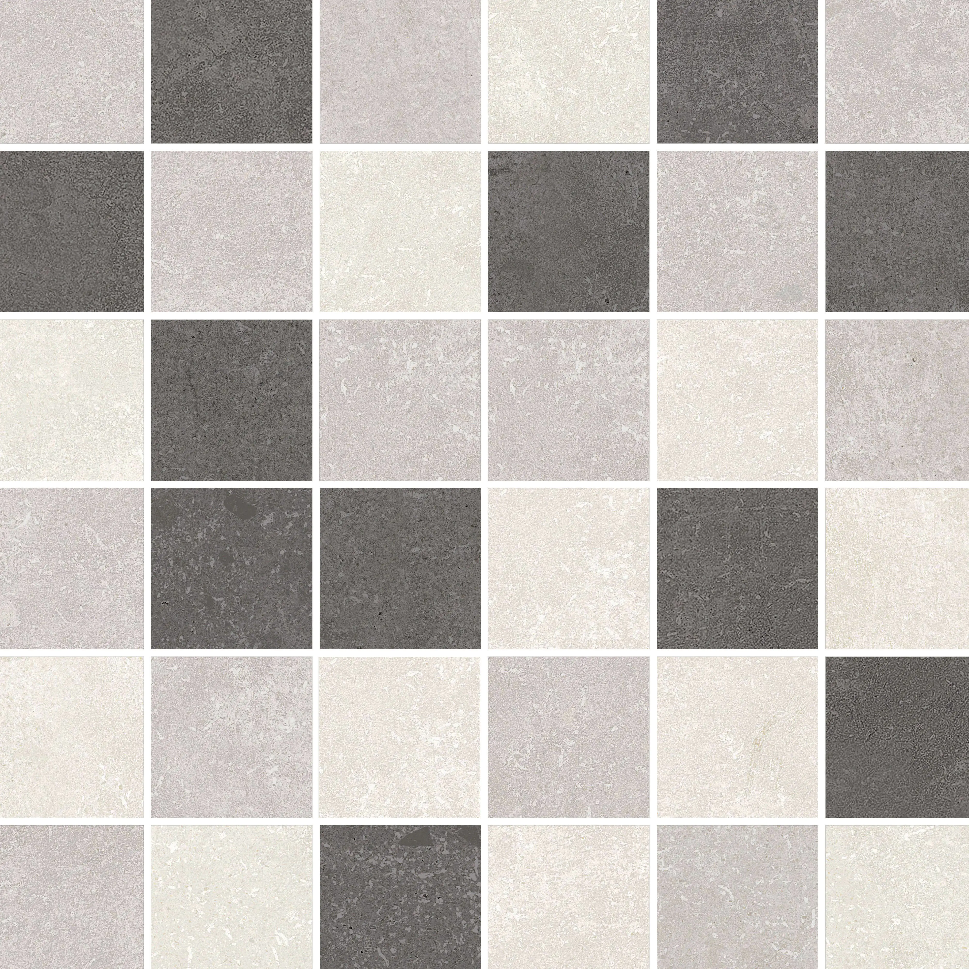 Mosaikfliese Stone Quadrat 30 x 30 cm beige-grau Steinmaß: ca.  5 x  5 cm Mosaikfliese Stone Quadrat 30 x 30 cm beige-grau Steinmaß: ca.  5 x  5 cm