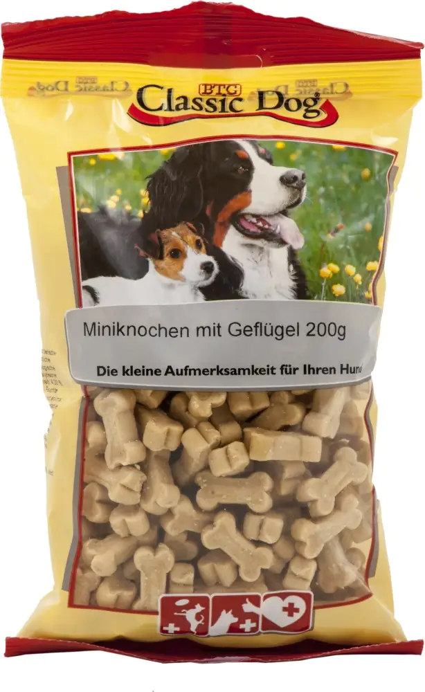 Classic Snack Miniknochen Geflügel 200g Adult