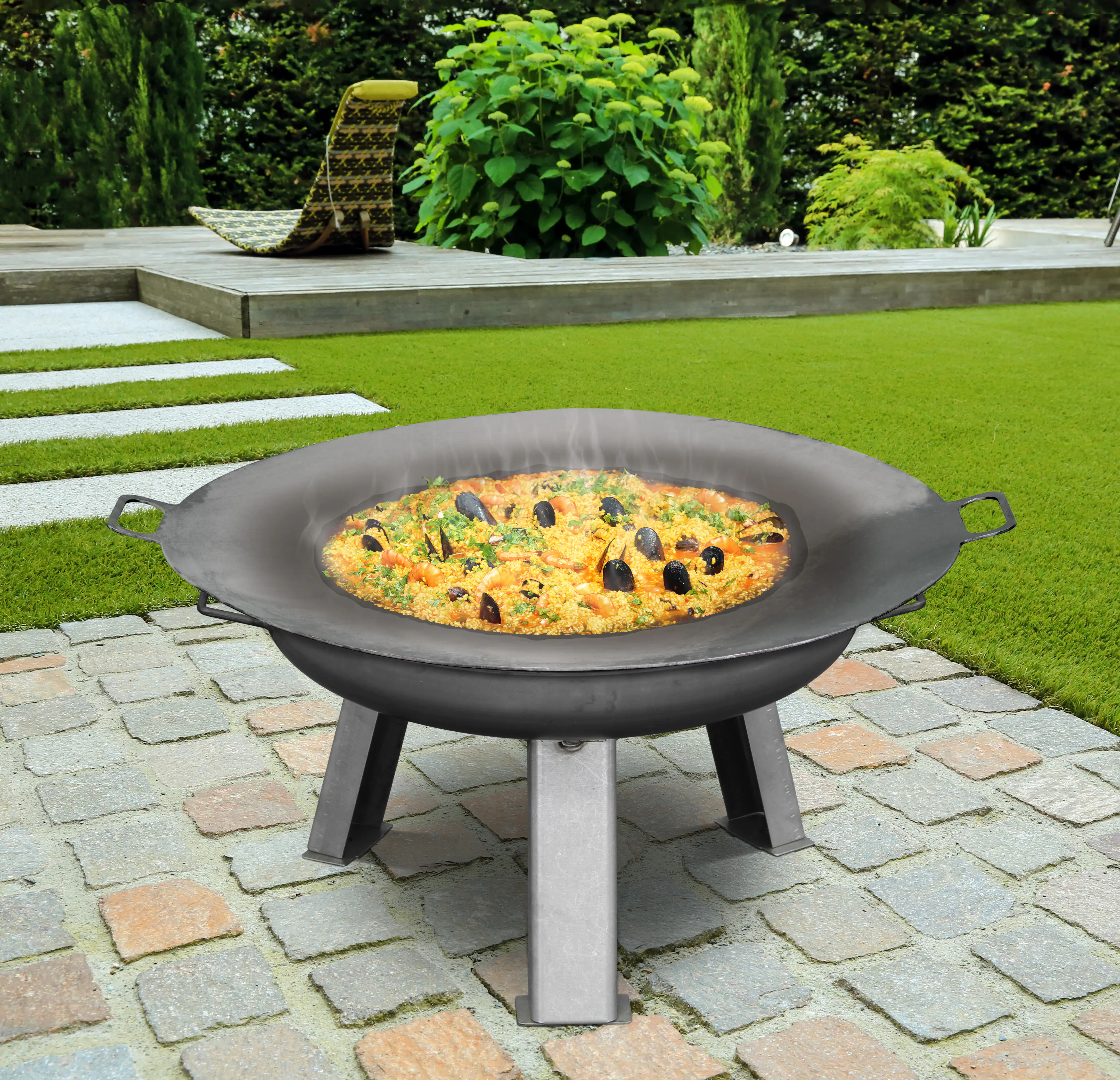 Buschbeck Wokeinsatz für Feuerschale Ø 60 cm