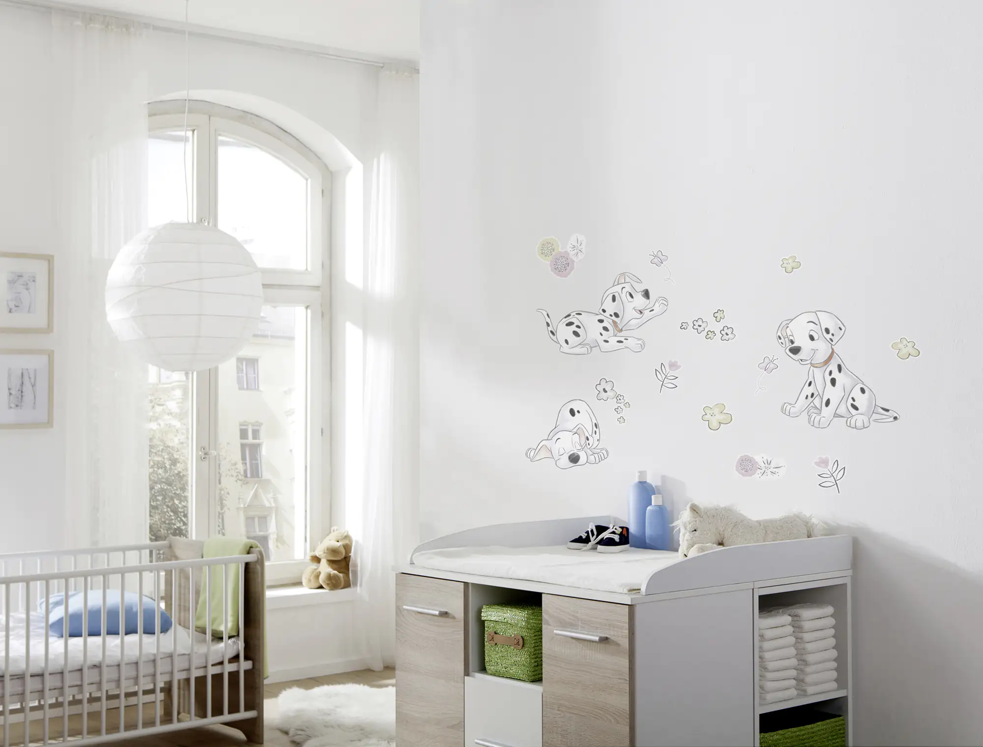 4036834640552_2573975 Komar Decosticker Friends Disney Dalmatiner 50 x 70 cm