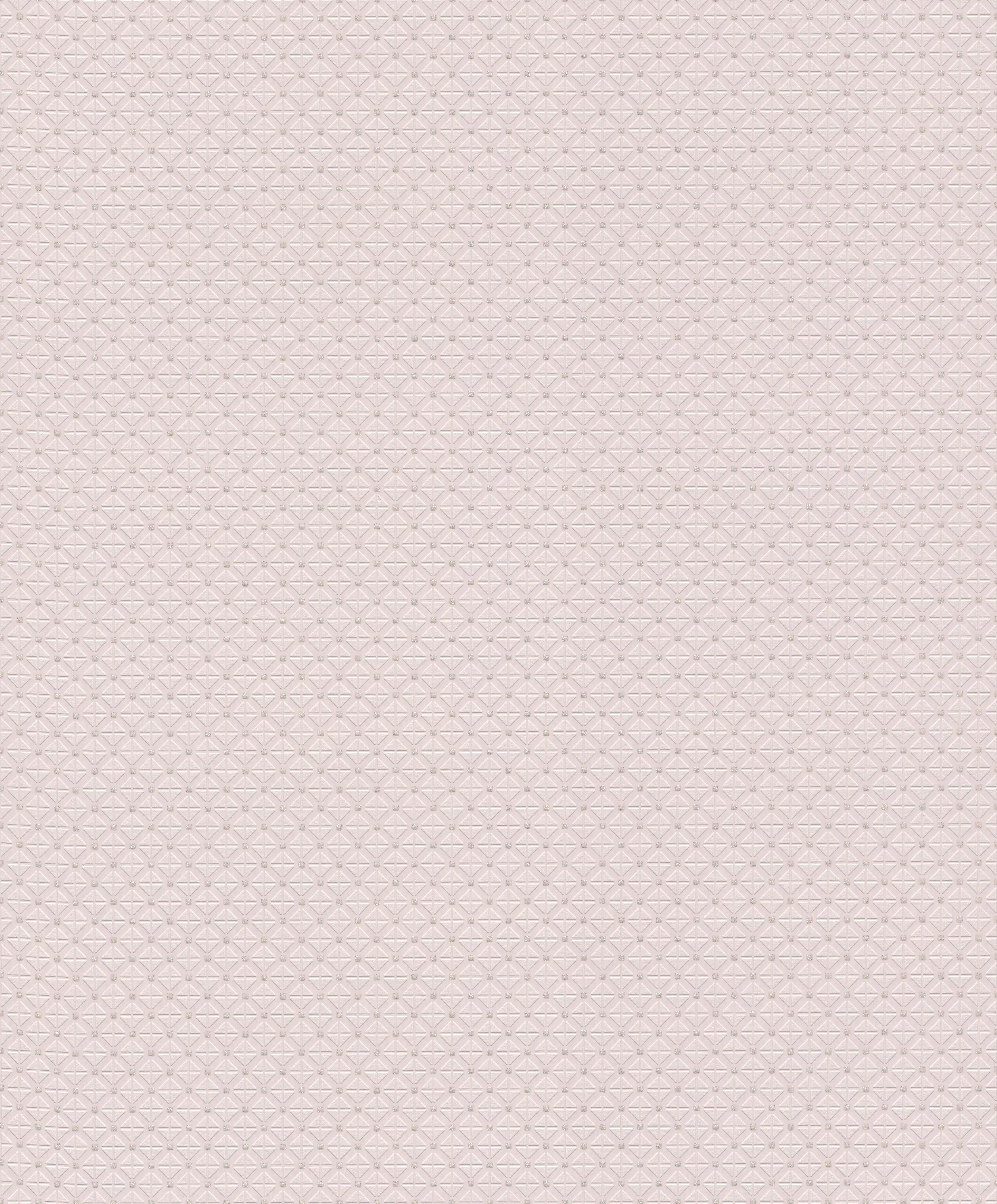 Rasch Vliestapete 506778 Tapetenwechsel II grafisch glitzer pink 10,05 x 0,53 m