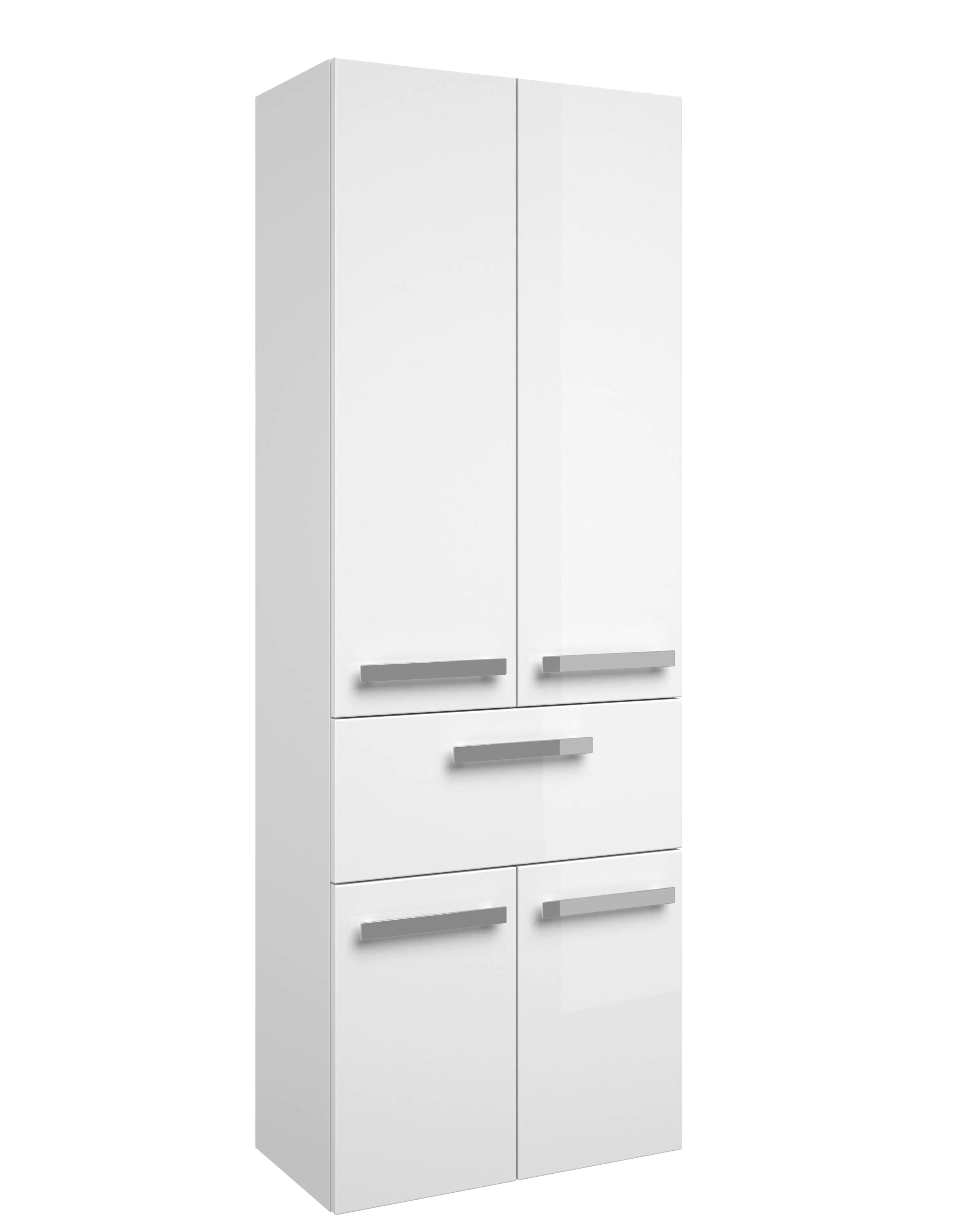 Pelipal Hochschrank Fokus 4005 Lack polarweiß hochglanz