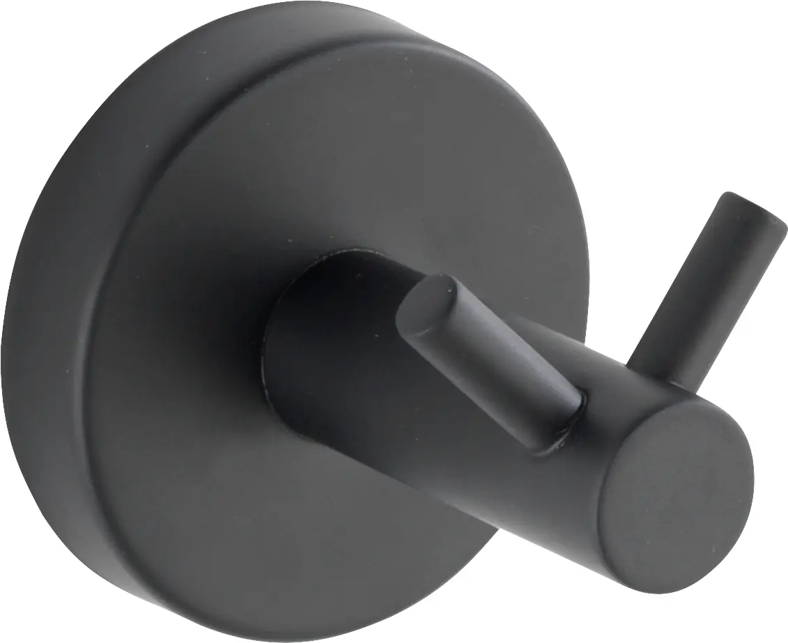 Wenko Wandhaken Bosio Black matt Duo