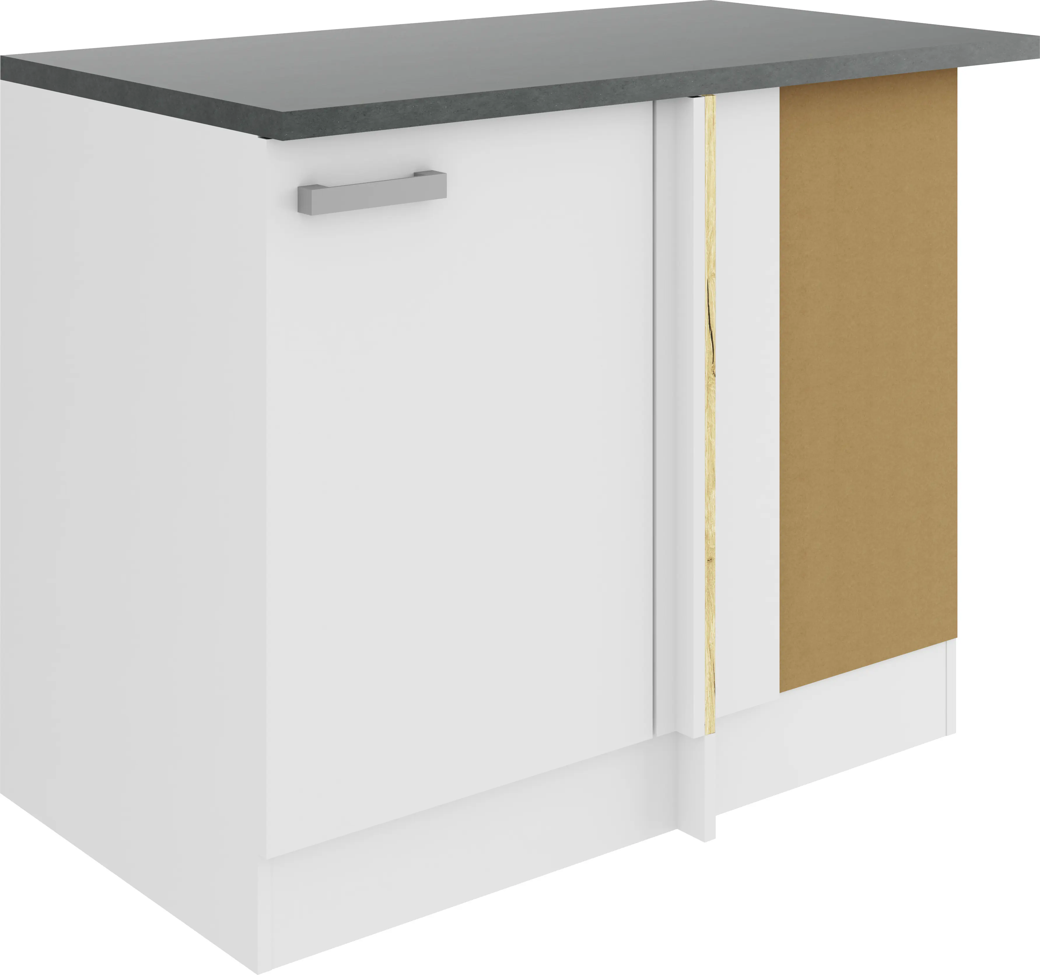 Optifit Eckunterschrank Oslo 214 weiß 110 cm