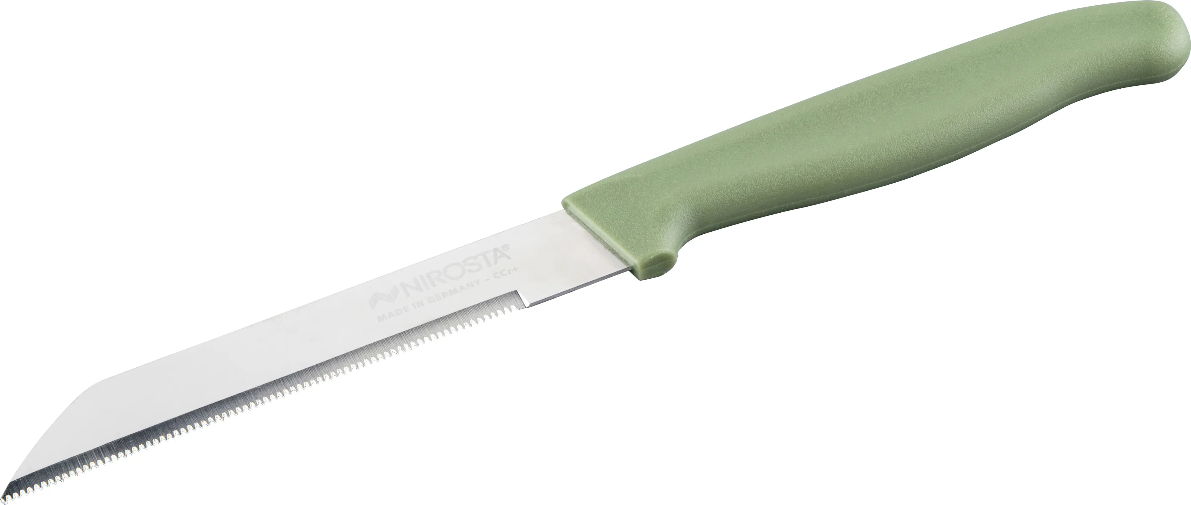 Nirosta Gemüsemesser Elemental 19 cm grün