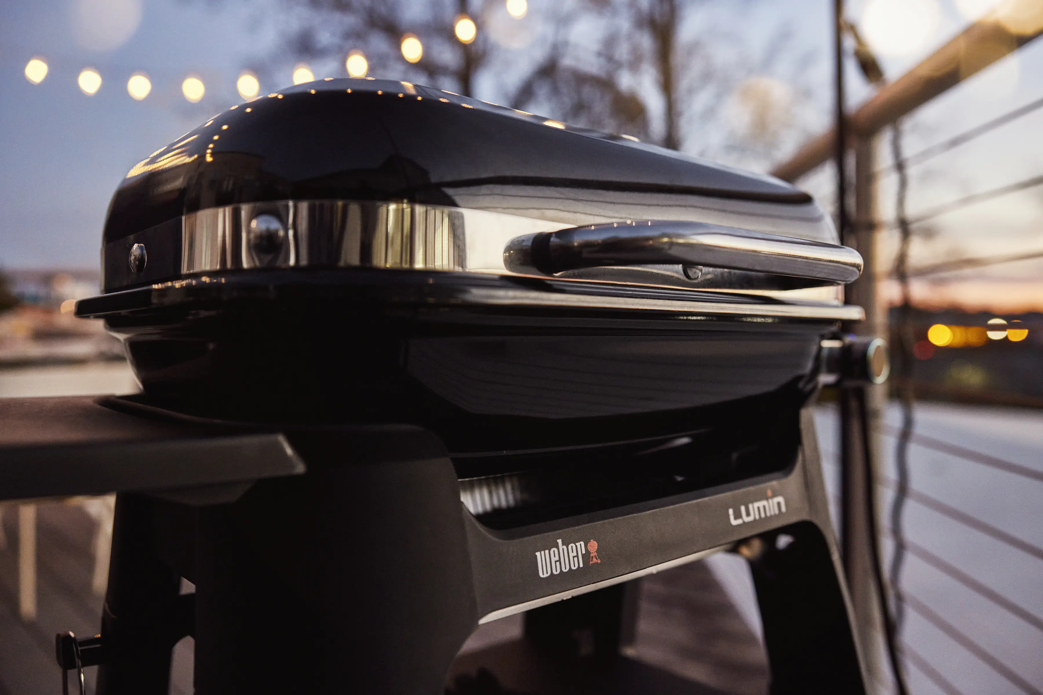 Weber Elektrogrill Lumin Compact mit Stand; Grillfläche: 43x28 cm