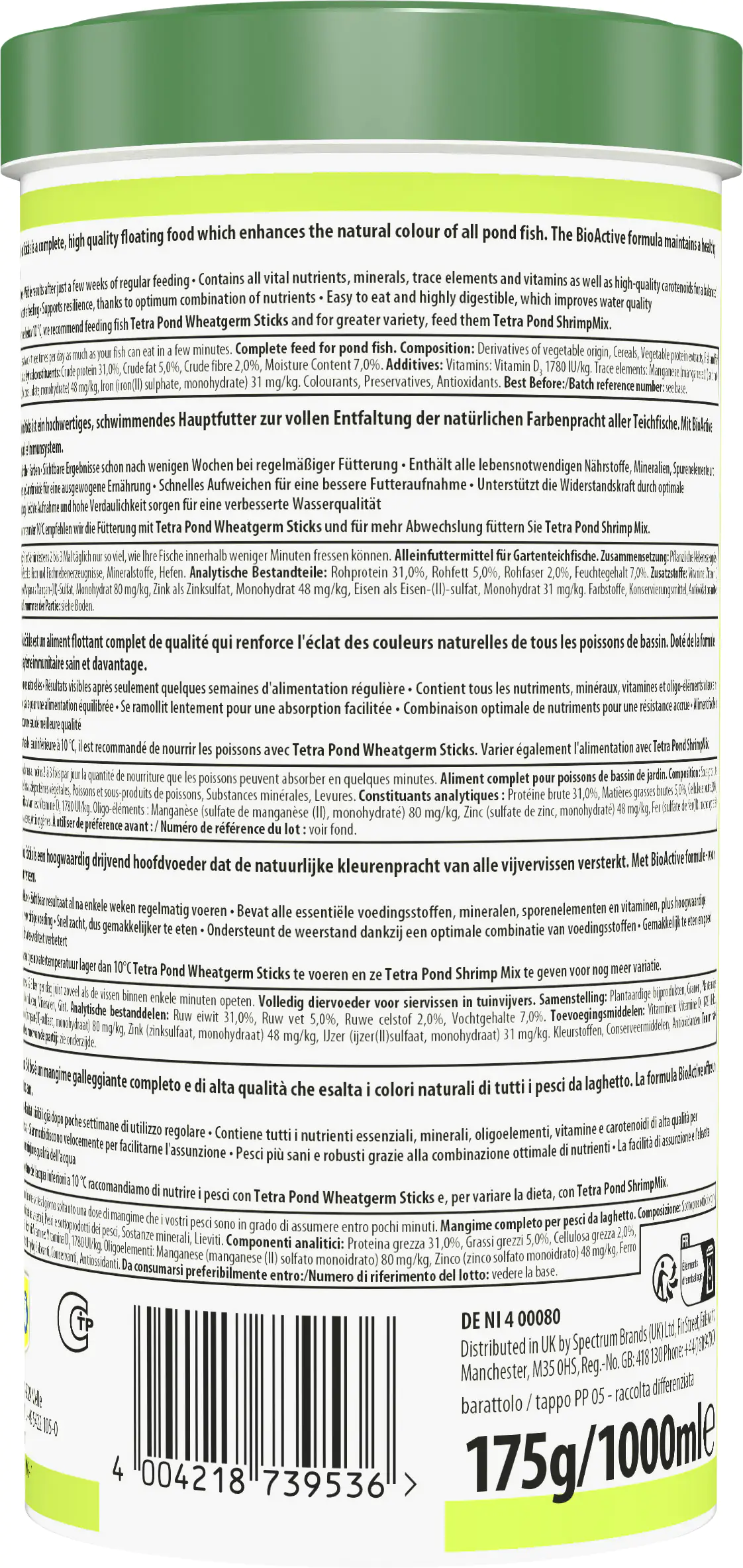 Tetra Pond Colour Sticks 1 L