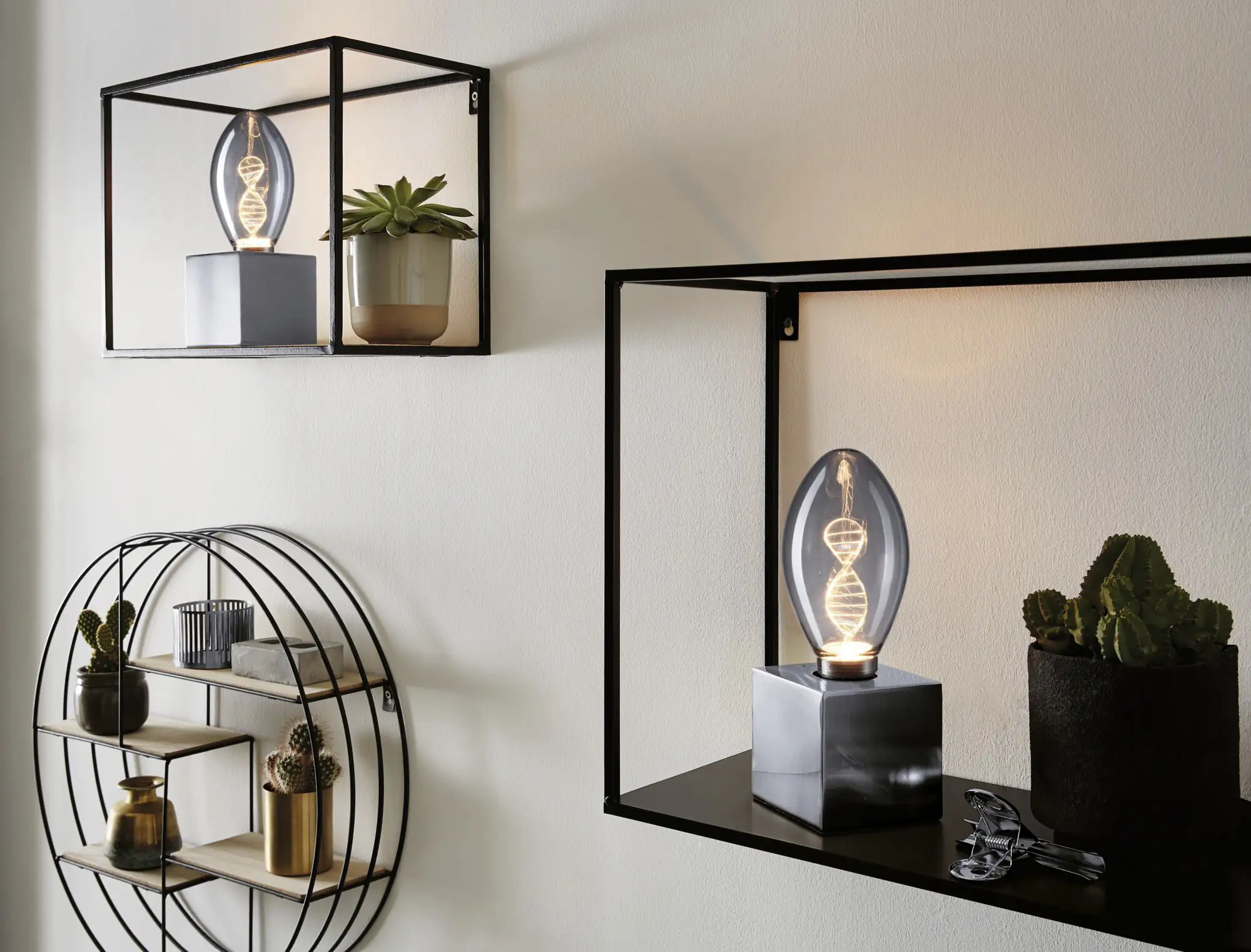 Paulmann LED Leuchtmittel Inner Glow Helix E27 3,5W rauch