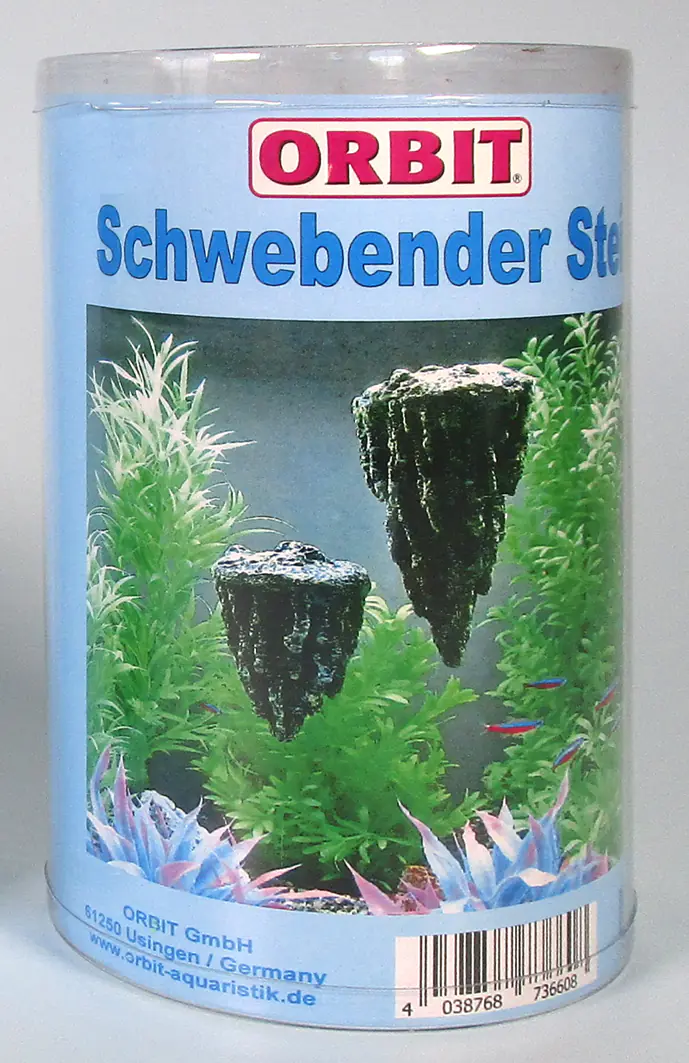 Orbit Aquariendeko Schwebender Stein 12 x 6 x 8 cm 