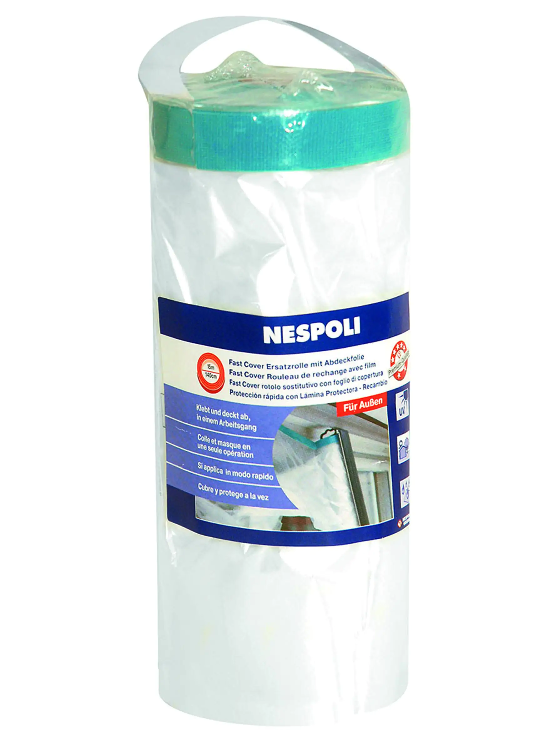 Nespoli Fast Cover Abdeckfolie 15 m x 1,40 m Nespoli Fast Cover Abdeckfolie 15 m x 1,40 m