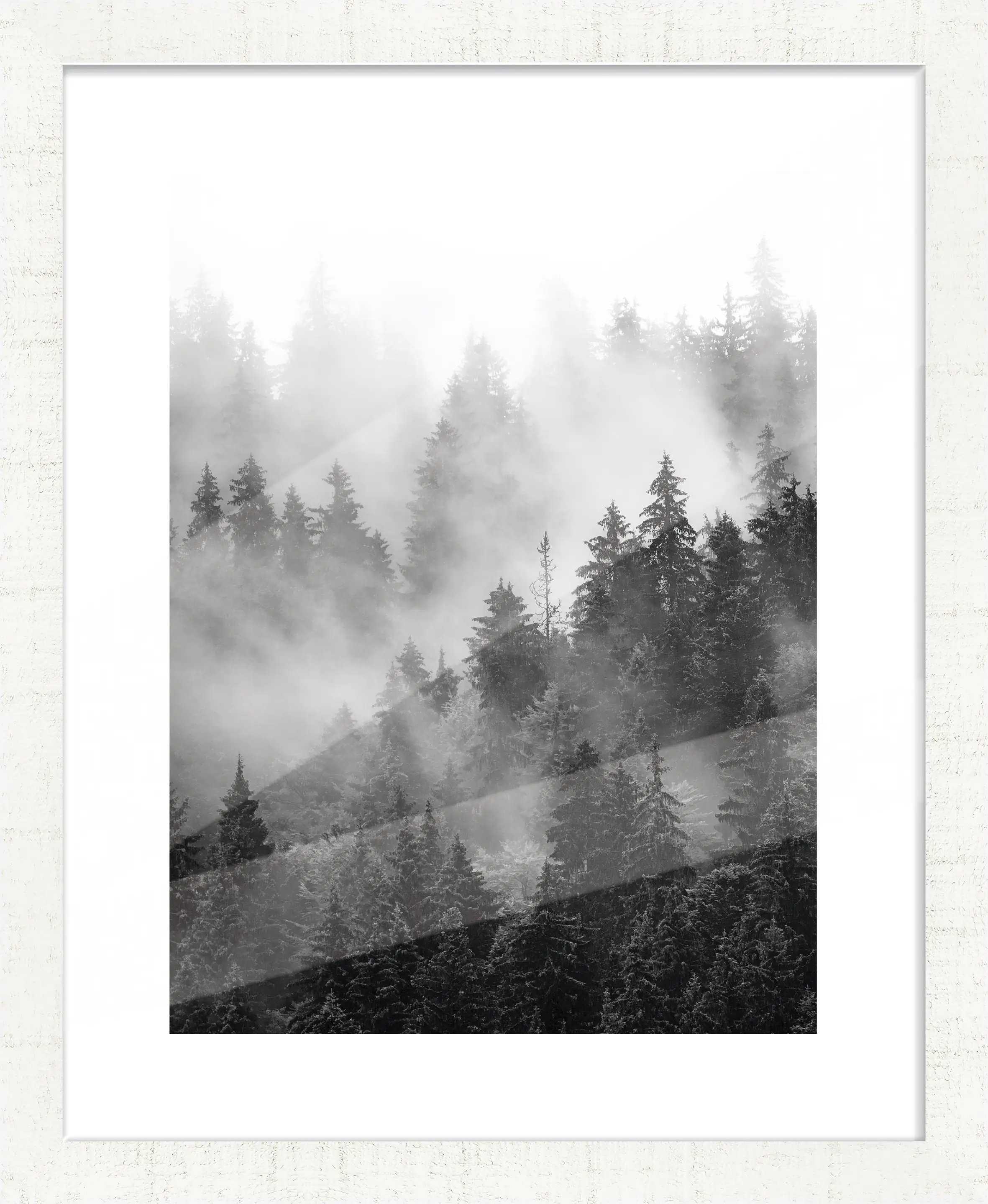 Holz Bilderrahmen Bern, weiß, 40 x 50 cm