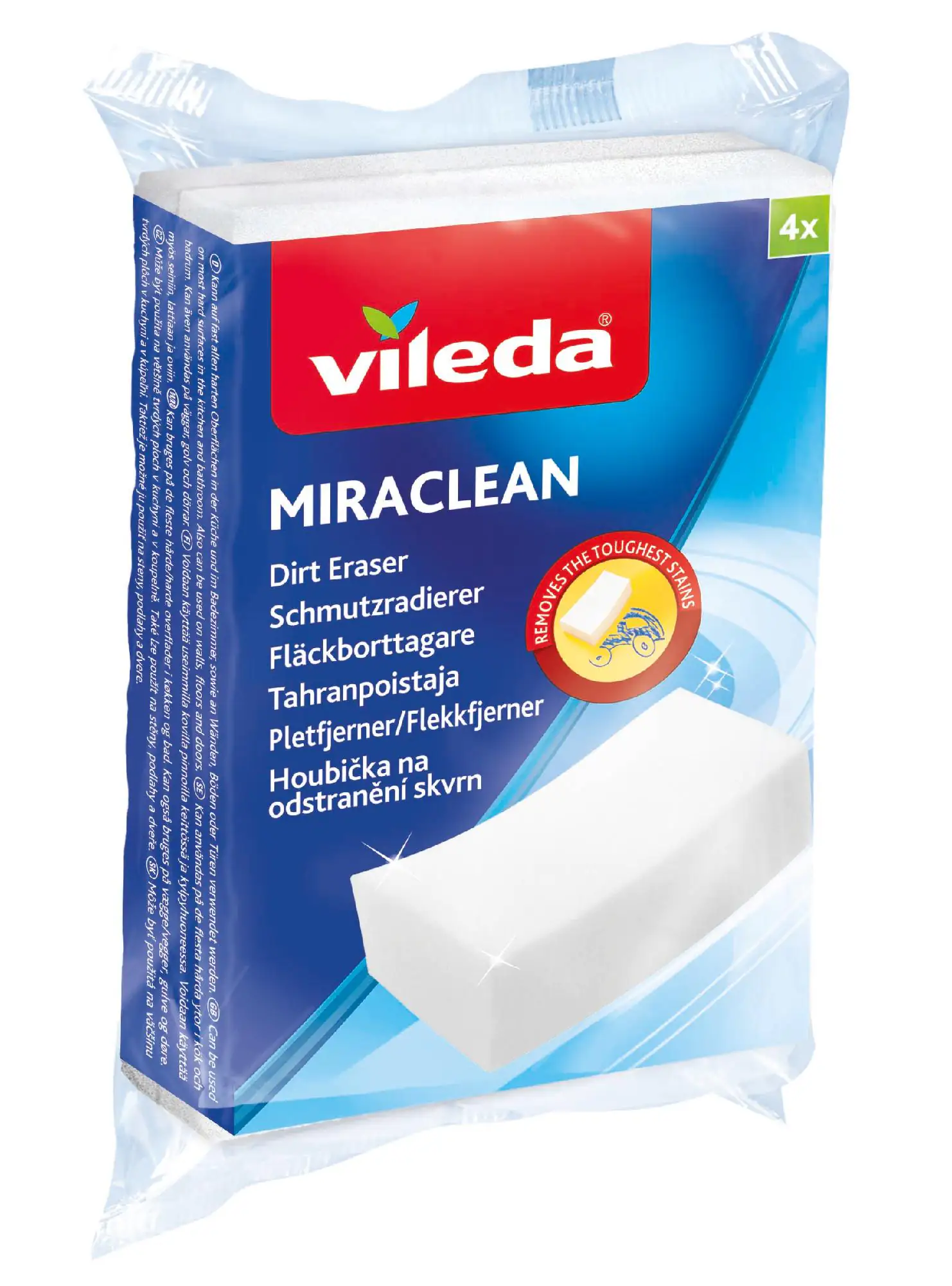Vileda Schmutzradierer Miraclean 4er Pack