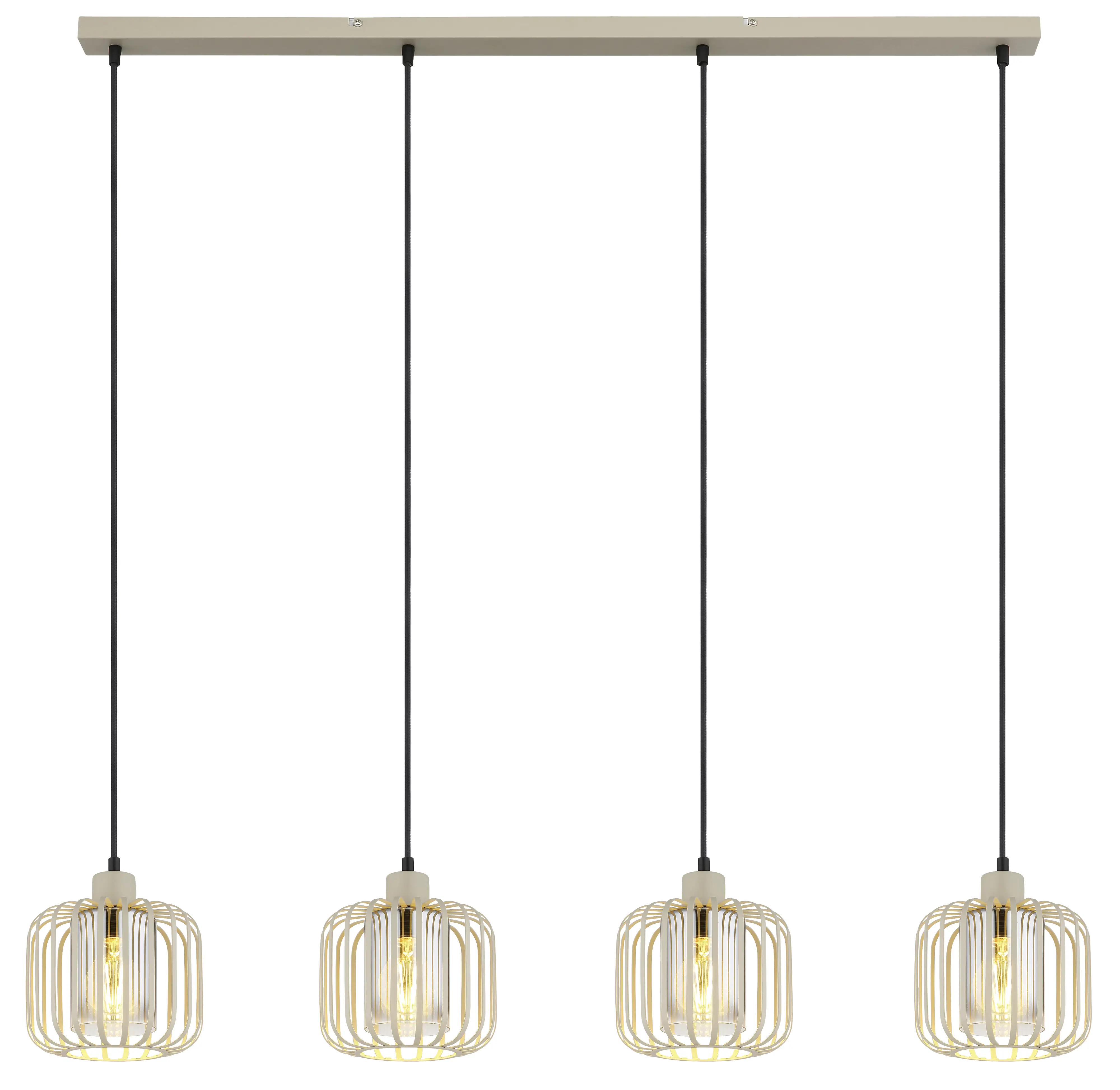 Globo Hängeleuchte Alfred 108 x 120 cm L x B x H sandfarben matt