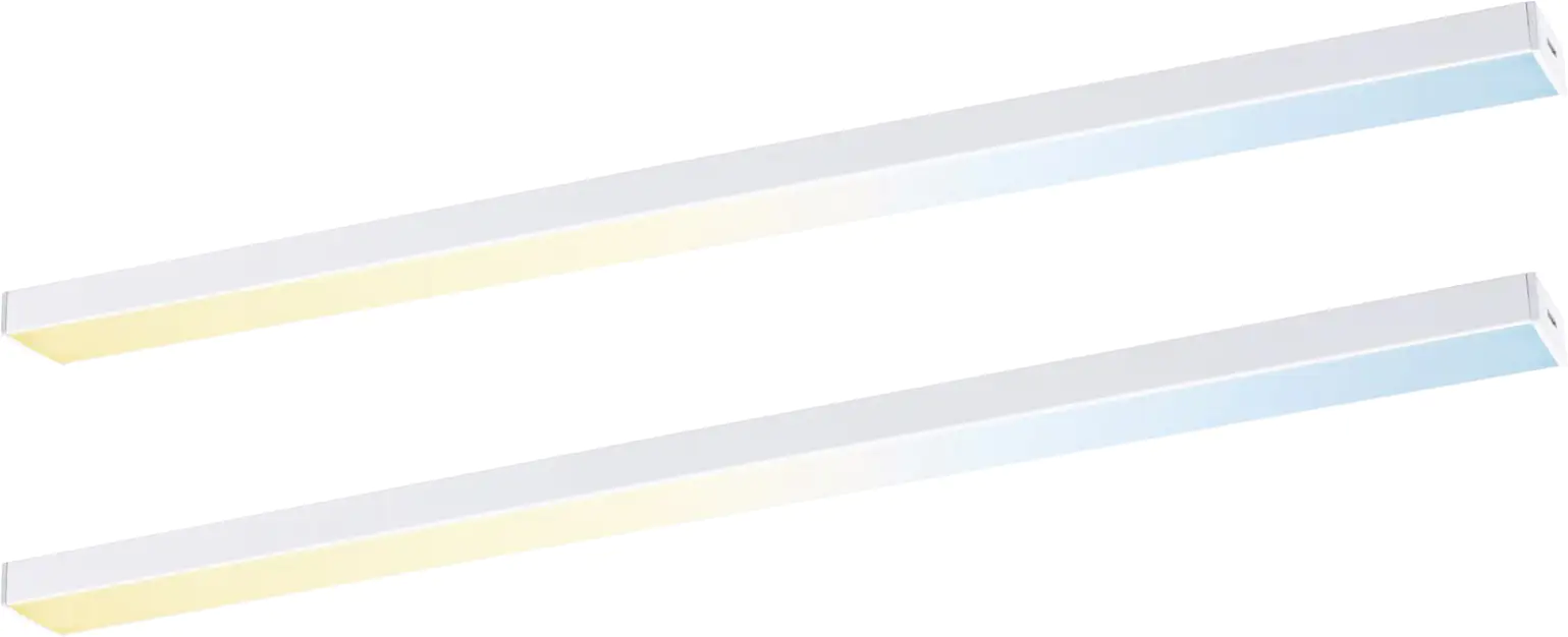 Paulmann LED Lichtleiste Inline Erweiterung weiß 35 cm TW 2er Set Paulmann LED Lichtleiste Inline Erweiterung weiß 35 cm TW 2er Set