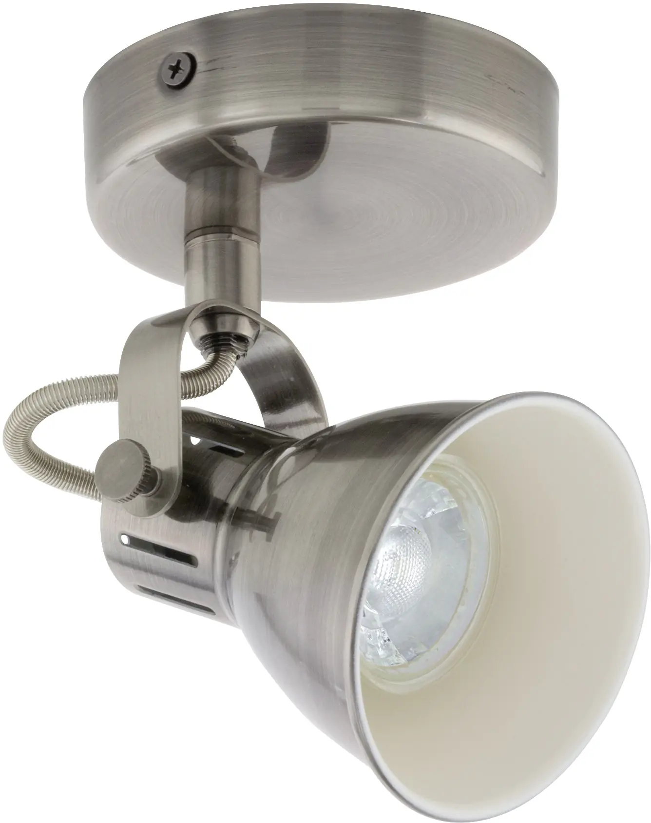 Eglo 1er LED Spot Seras nickel-matt Ø 10 cm GU10
