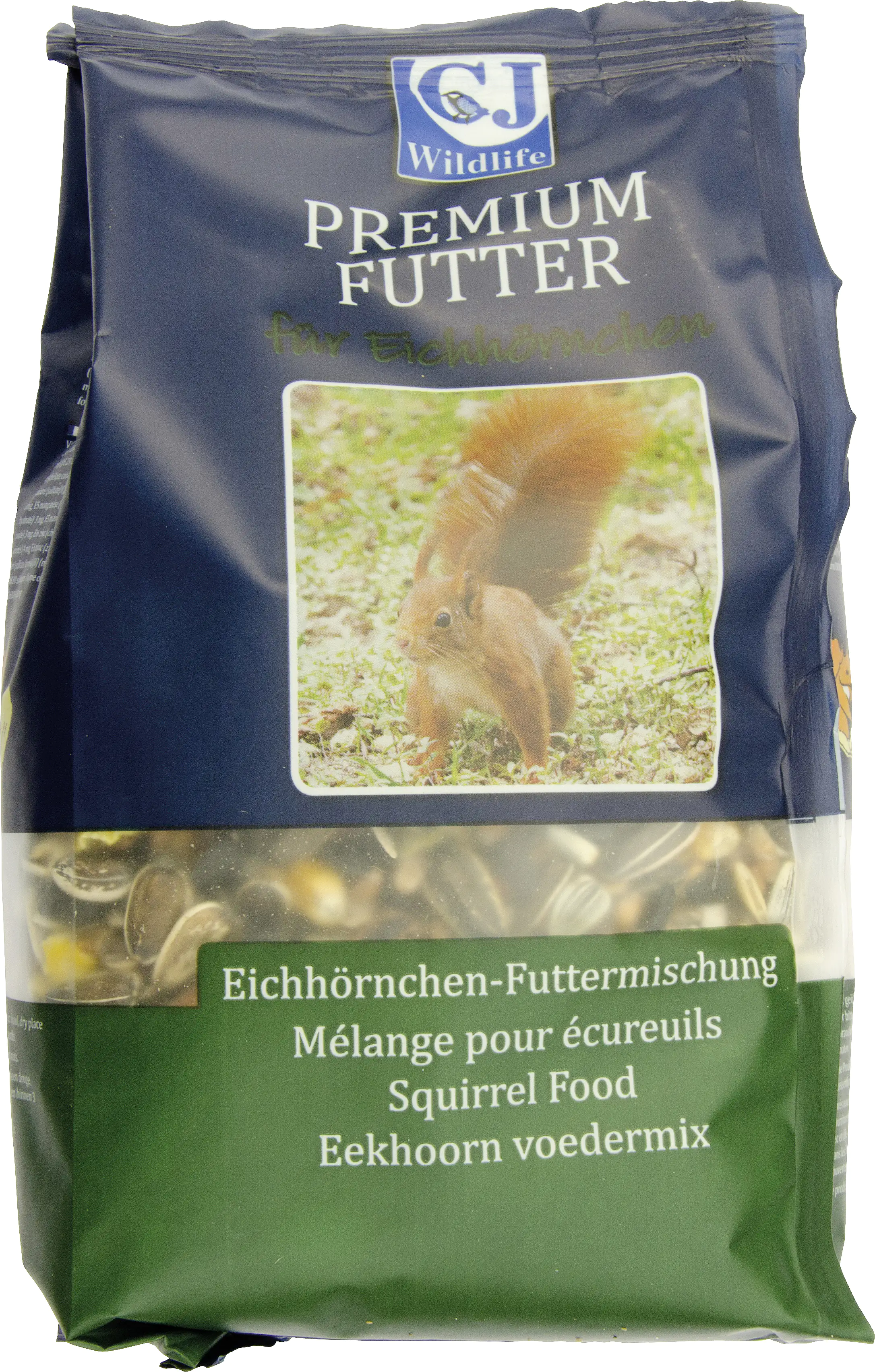 5051054175126 Wildlife Premium Futter für Eichhörnchen 600 g