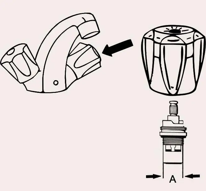 Cornat Ventiloberteil AG 3/8"