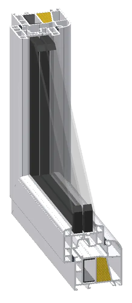 Meeth Fenster 80 x 105 cm DIN rechts 1 flügelig Dreh-Kipp weiß Meeth Fenster 80 x 105 cm DIN rechts 1 flügelig Dreh-Kipp weiß