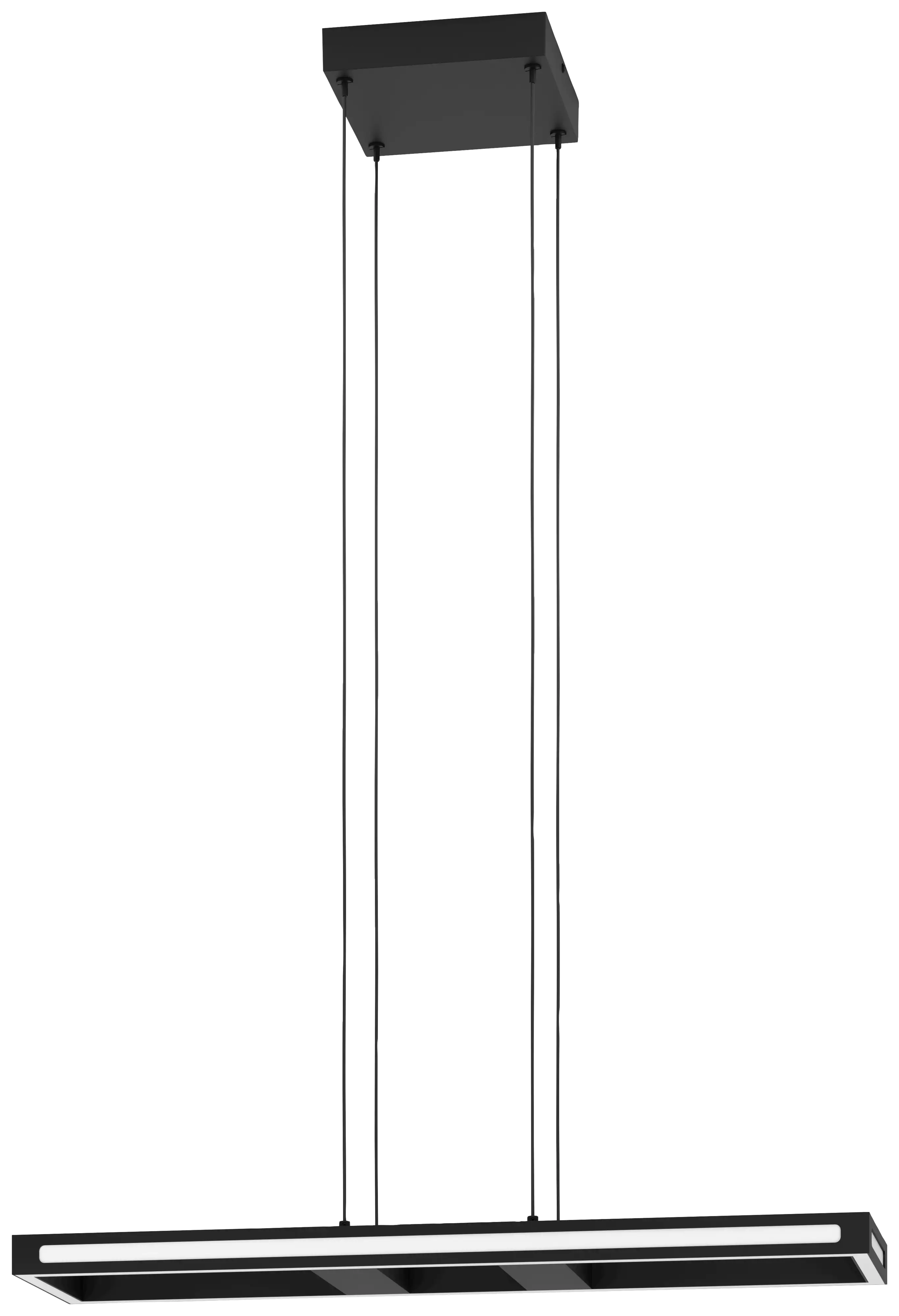 Eglo Connect LED Pendelleuchte Salvilanas-Z schwarz 77 x 20 x 110 cm