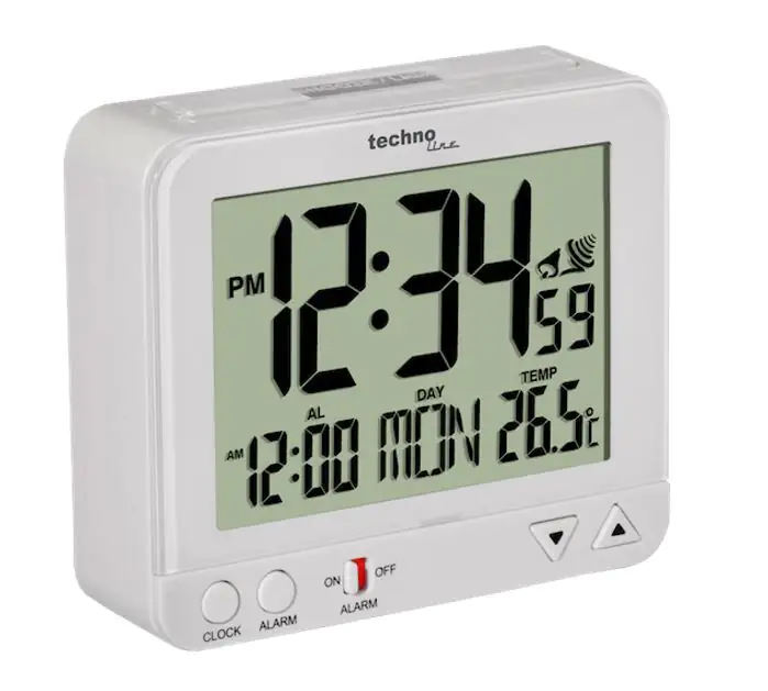 Technoline Funkwecker WT 195 digital weiß Technoline Funkwecker WT 195 digital weiß