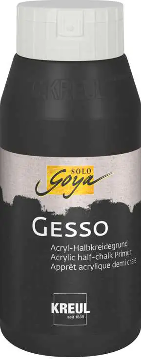 Kreul Solo Goya Gesso schwarz 750 ml