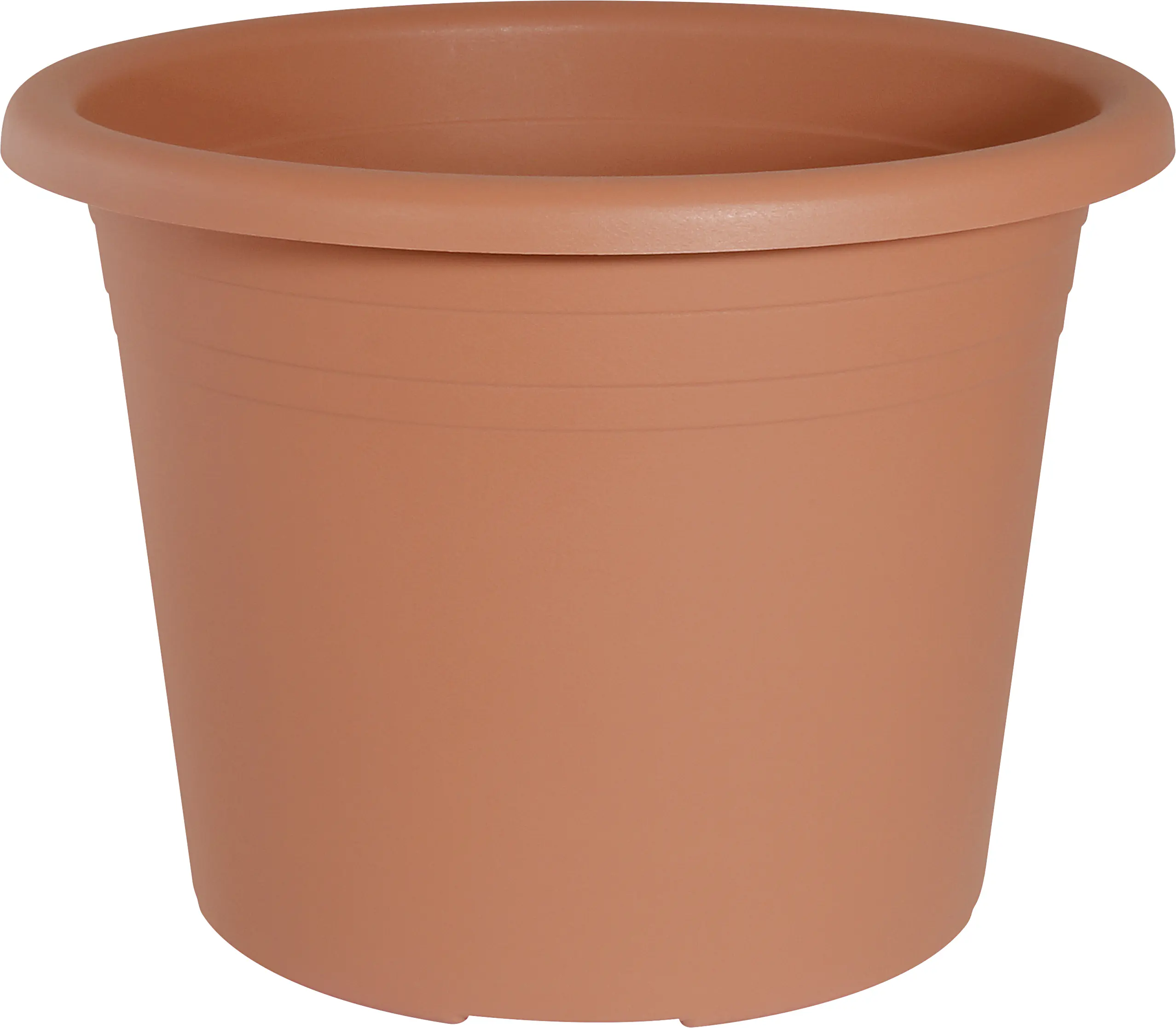 Geli Pflanztopf Cylindro Kunststoff terracotta Ø 45 x 33 cm