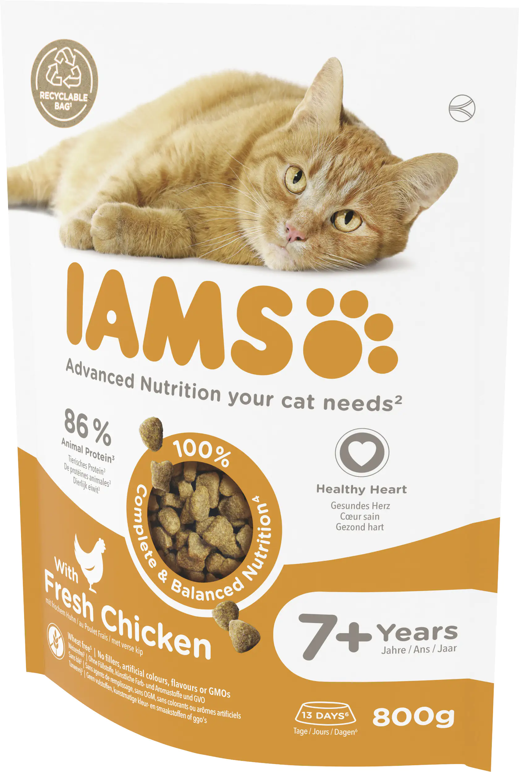 IAMS Vital Katze Senior Huhn 800g 800 g