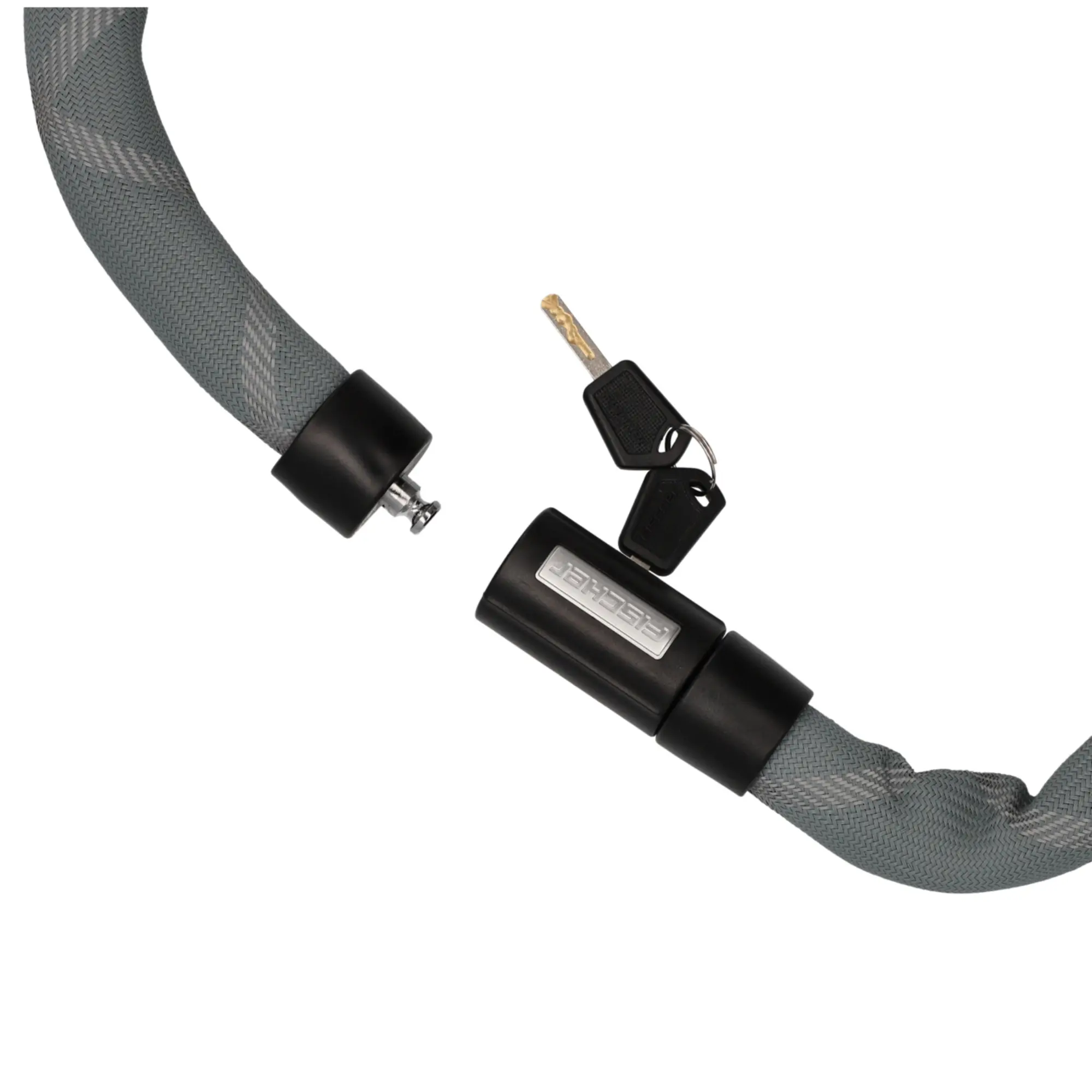 Fischer Kettenschloss Fahrrad Silence Ck100/32 100 cm x Ø 6 mm mint