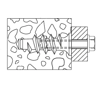 Fischer Porenbetondübel FTP 8.0 x 50 mm - 4 Stück