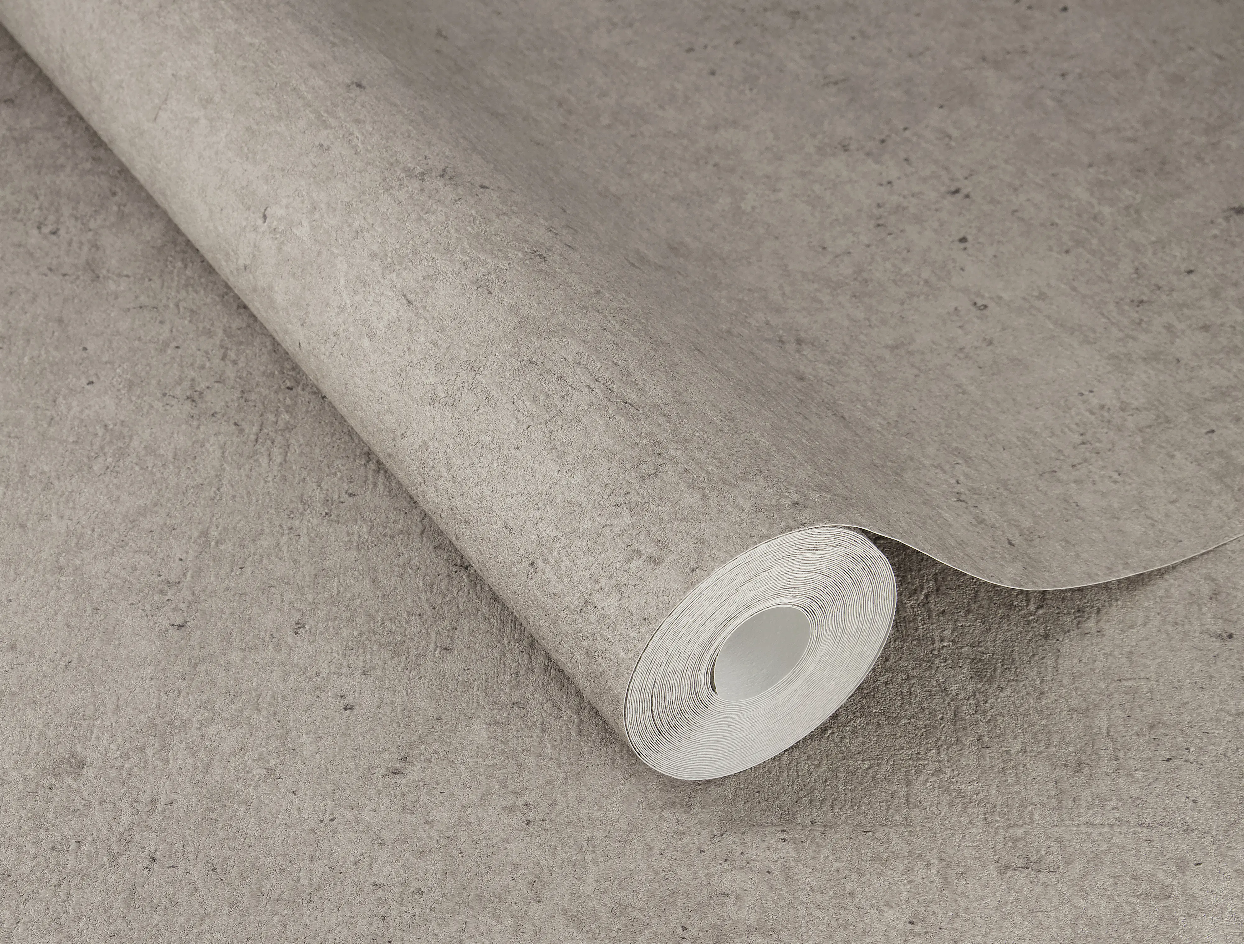 Rasch Vliestapete 520873 Braun-Taupe dunkel Uni 10,05 m x 0,53 m