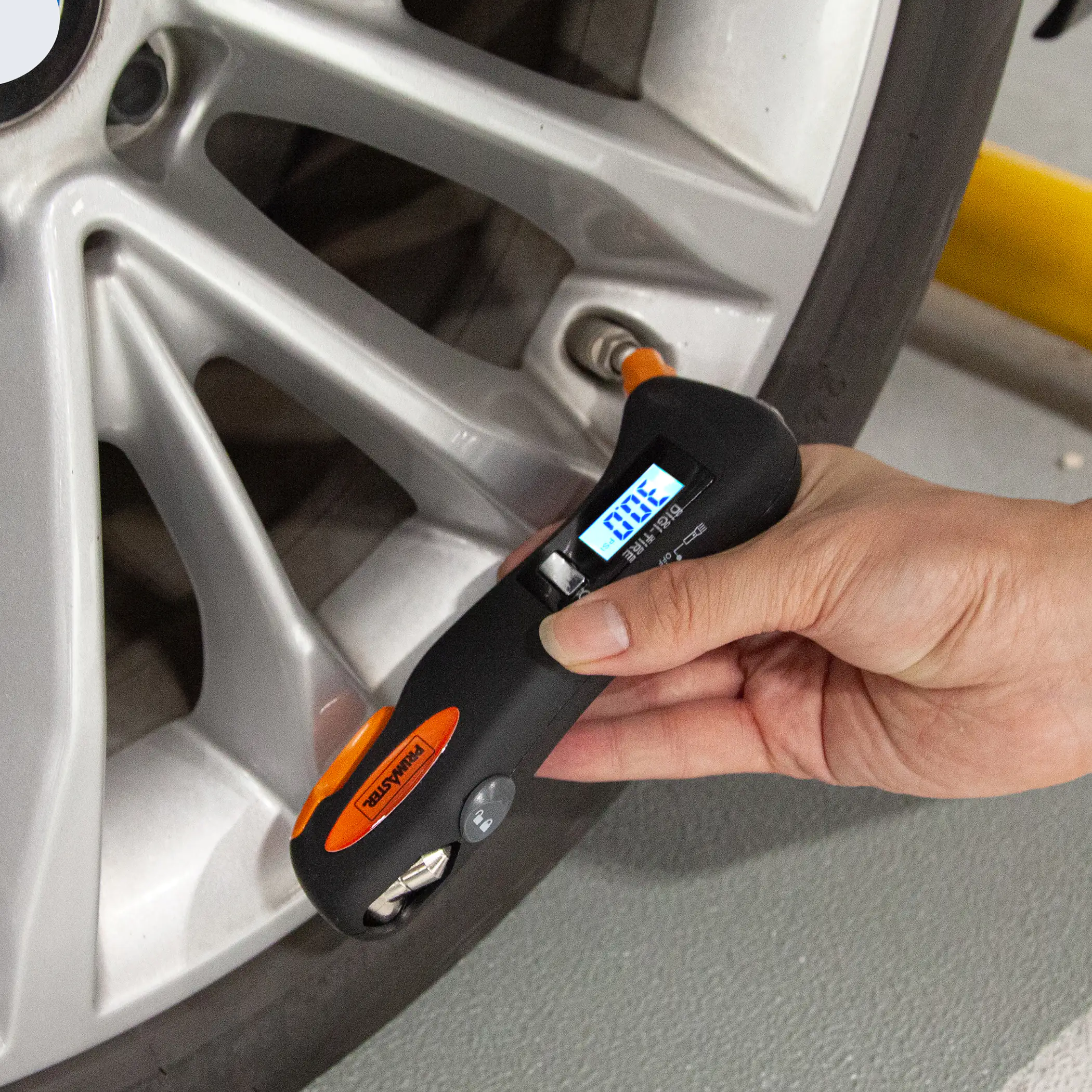 Primaster Reifendruckprüfer digital 5 in 1