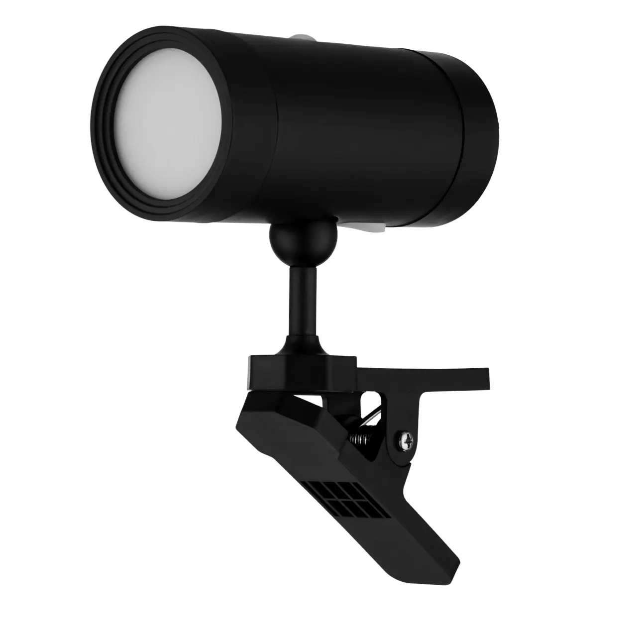 REV LED-Akku-Clipleuchte 7,5 x 5,2 x 12 cm schwarz dimmbar
