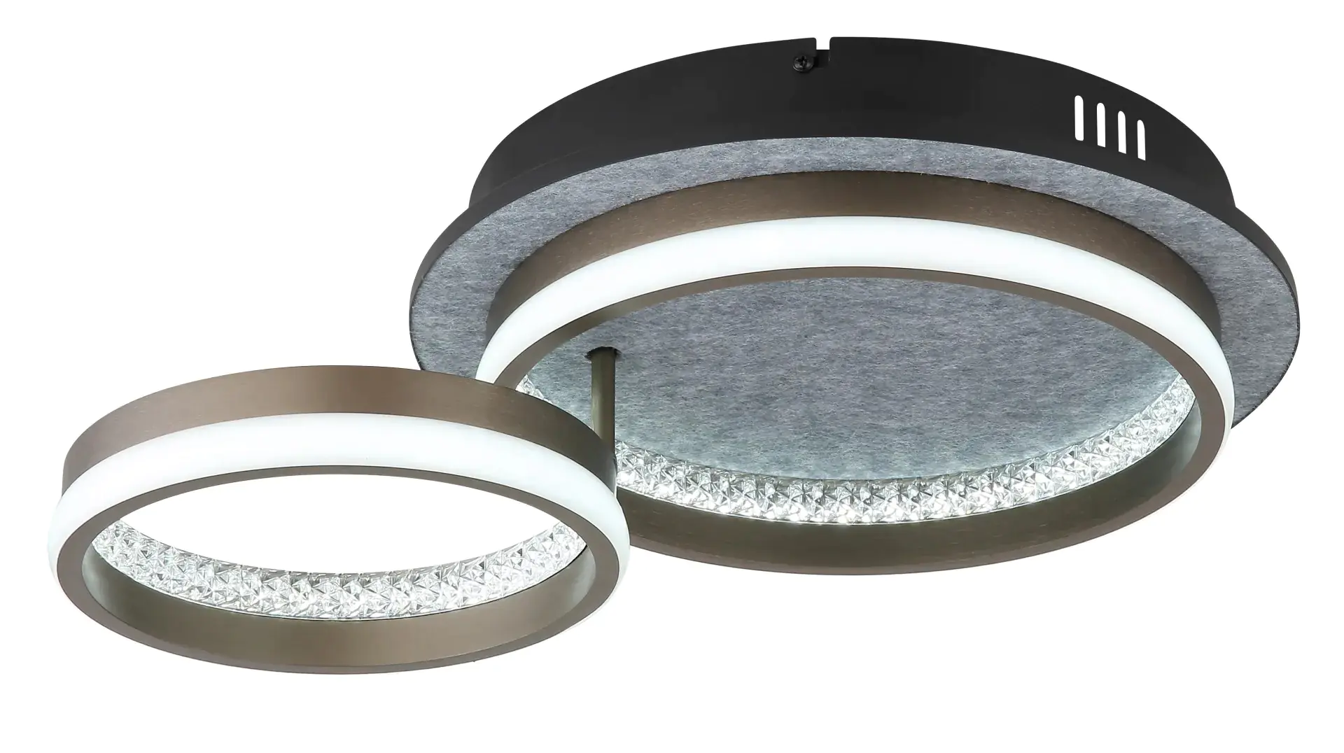 Globo LED-Deckenleuchte DELLA 2 Ringe