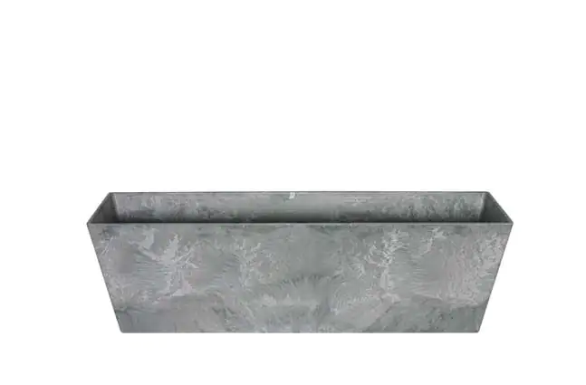 Artstone Blumenkasten Ella 55cm grau 17 x 17 cm