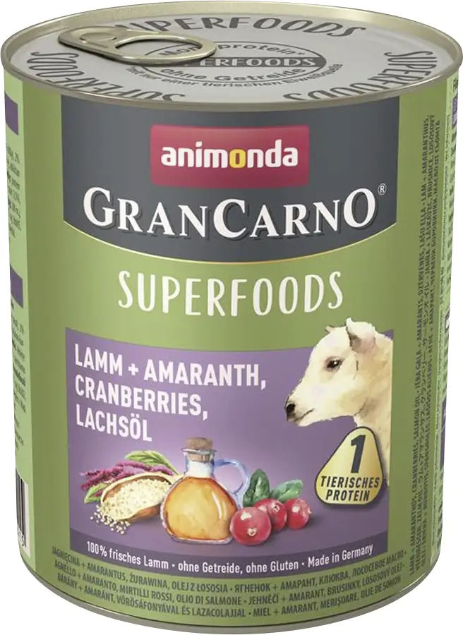 Gran Carno Superfood Lamm 800 g Gran Carno Superfood Lamm 800 g