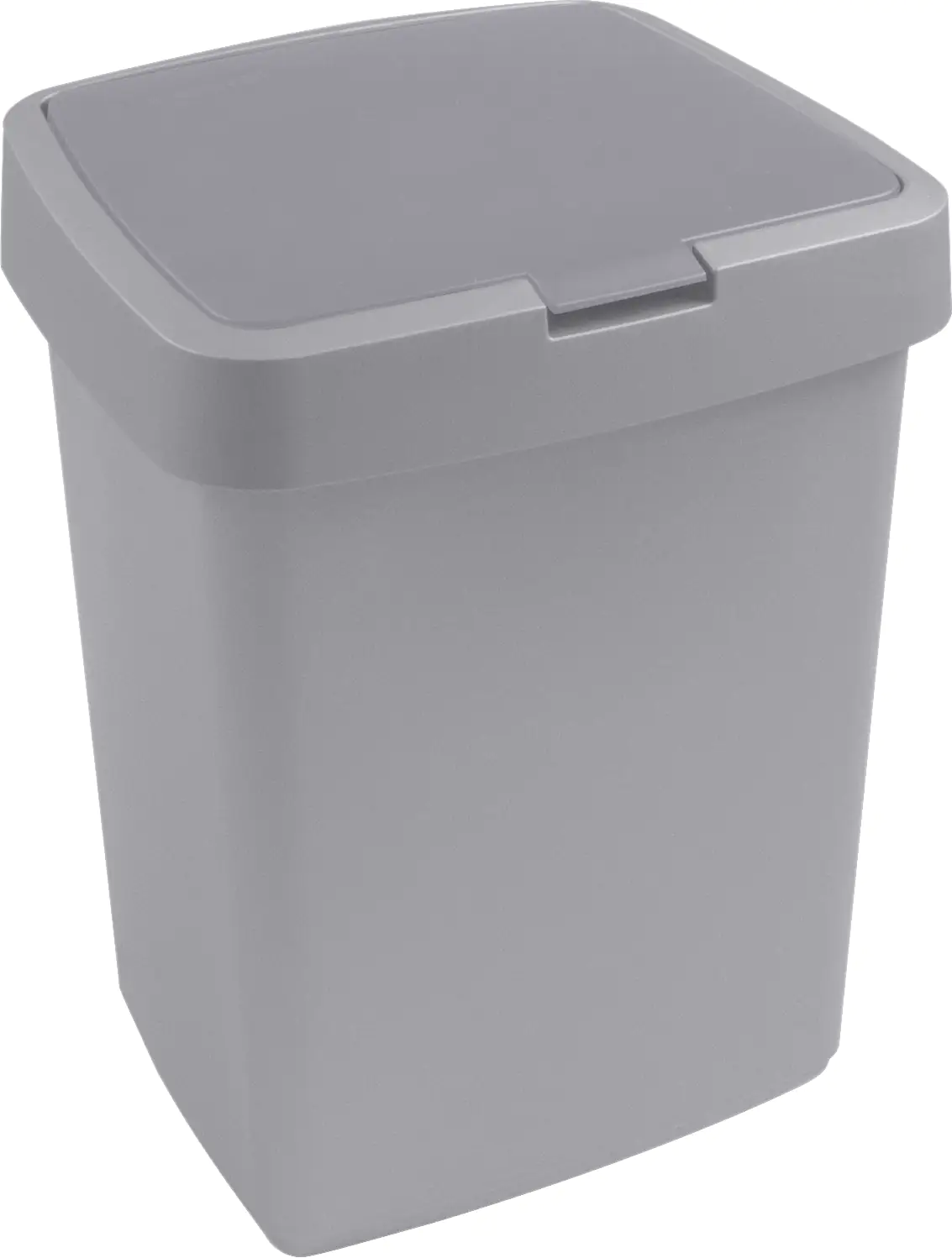 Sunware Klappdeckel-Abfalleimer Delta 10 l, grau Sunware Klappdeckel-Abfalleimer Delta 10 l, grau