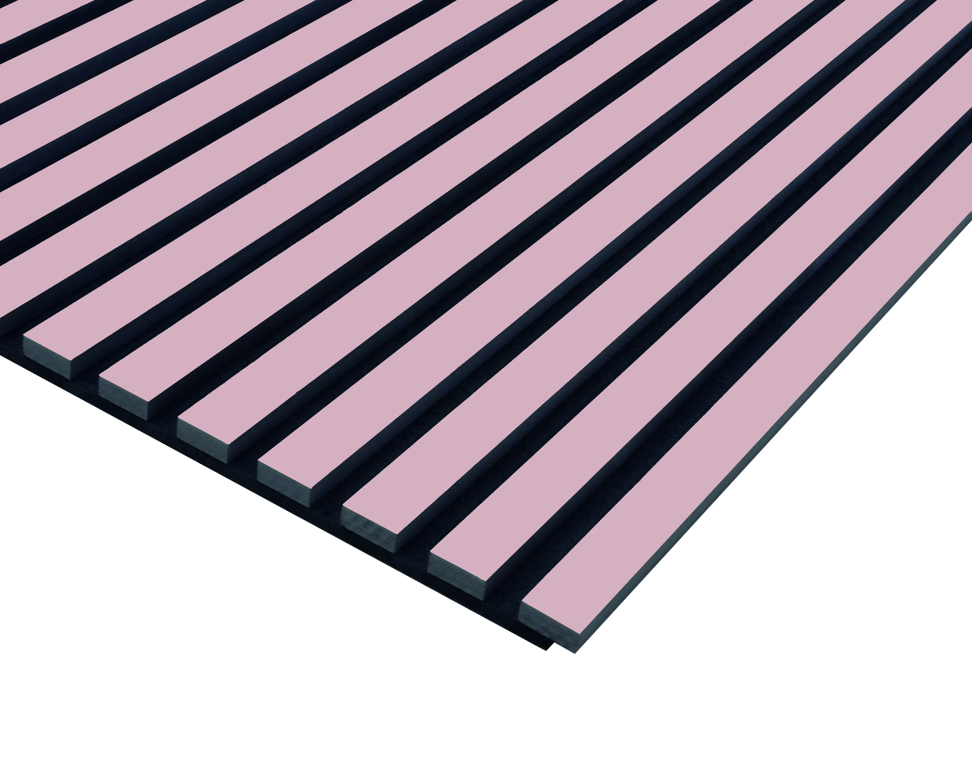 Neuhofer Akustikpaneele 267 x 57,25 x 1,9 cm Altrosa foliert