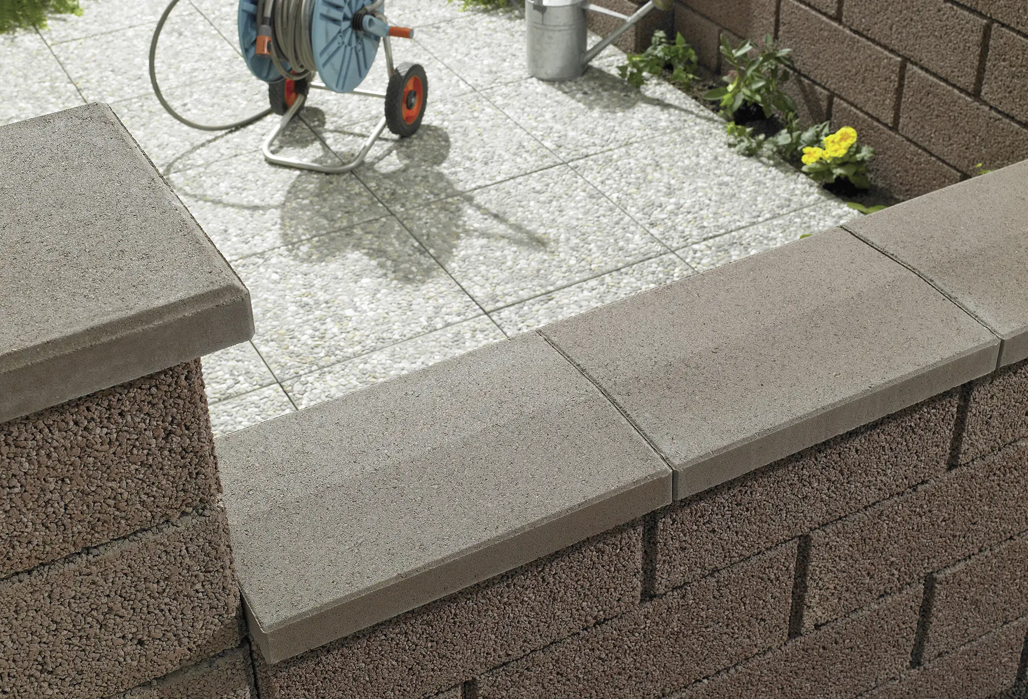 Kann Mauerabdeckung Garten 50 x 33 x 5 cm braun Kann Mauerabdeckung Garten 50 x 33 x 5 cm braun