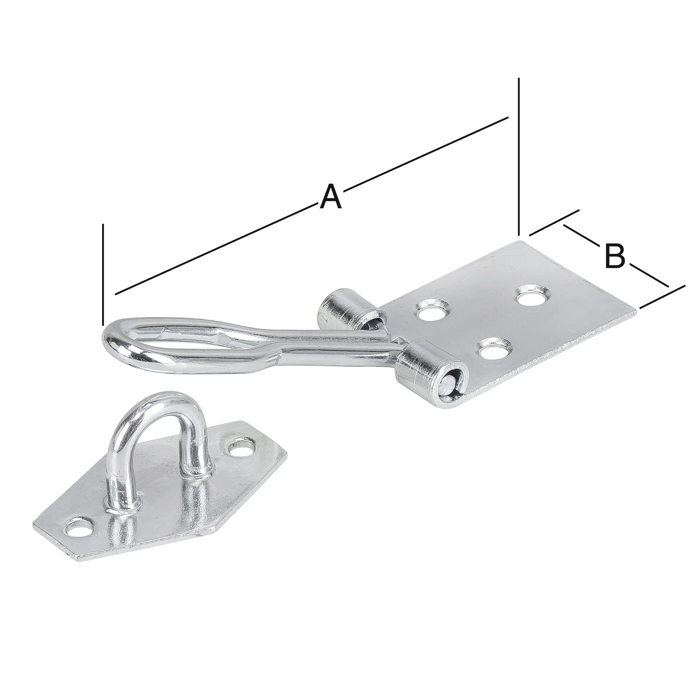 Vormann Drahtüberfallen verzinkt 120 x 34 mm