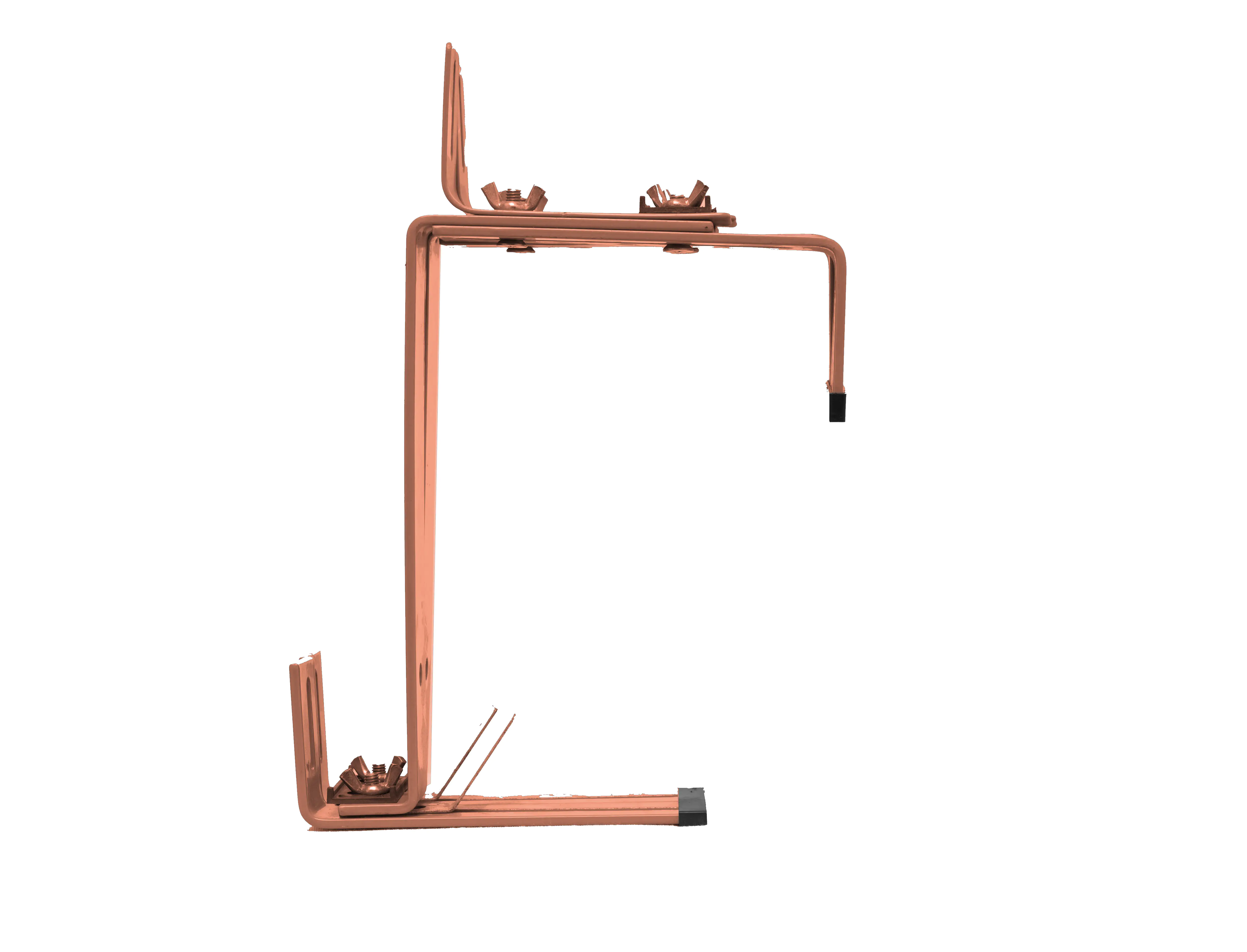 TrendLine Blumenkastenhalter terracotta 3-fach verstellbar