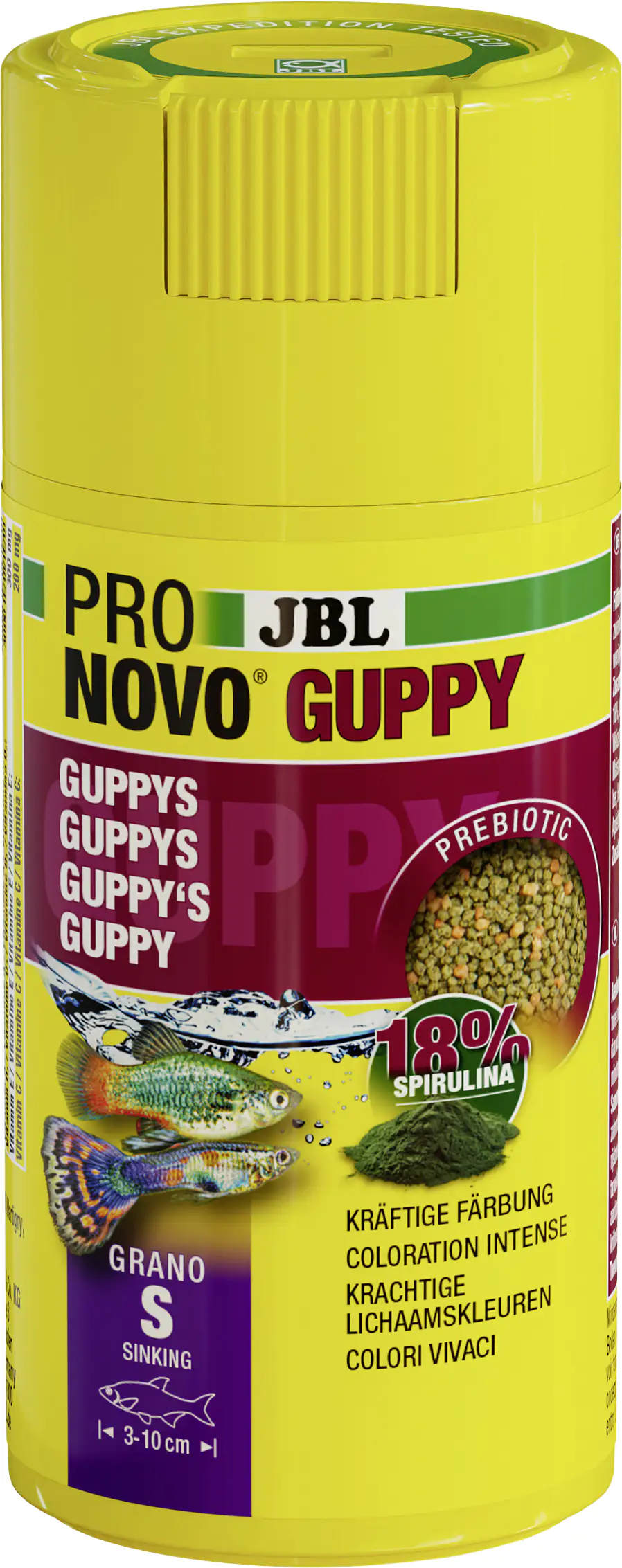 JBL Pronovo GUPPY Grano S 100ml Fischfutter JBL Pronovo GUPPY Grano S 100ml Fischfutter
