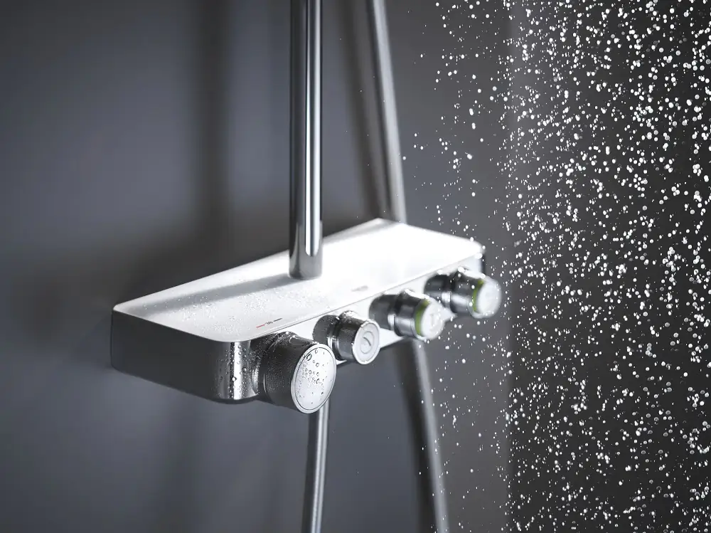Grohe Kopfbrausesystem Euphoria moon white SmartControl Grohe Kopfbrausesystem Euphoria moon white SmartControl