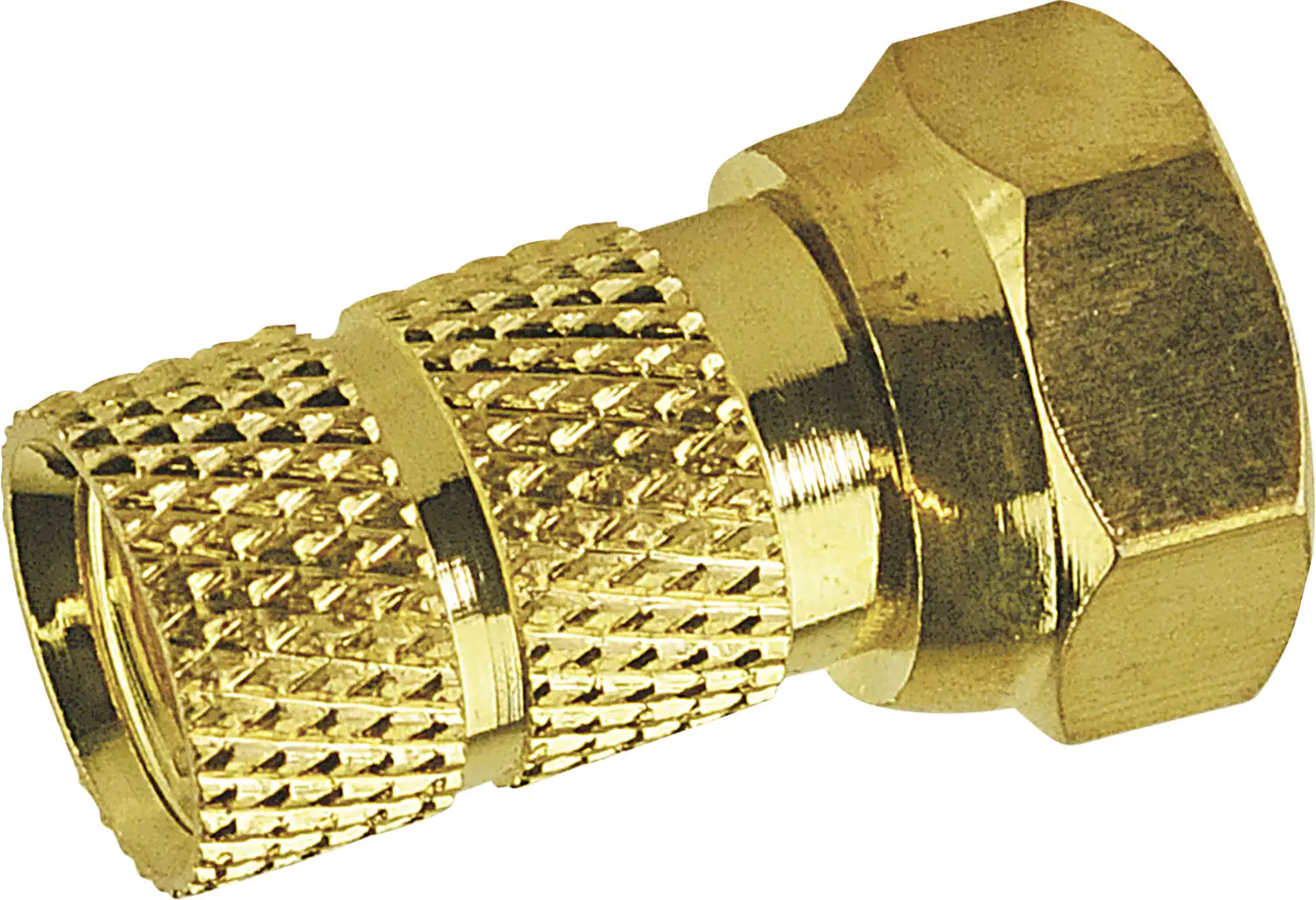 Schwaiger F Stecker GOFST6501 537 vergoldet 1x F Aufdrehstecker für Kabel mit 6,5mm Durchmesser Schwaiger F Stecker GOFST6501 537 vergoldet 1x F Aufdrehstecker für Kabel mit 6,5mm Durchmesser