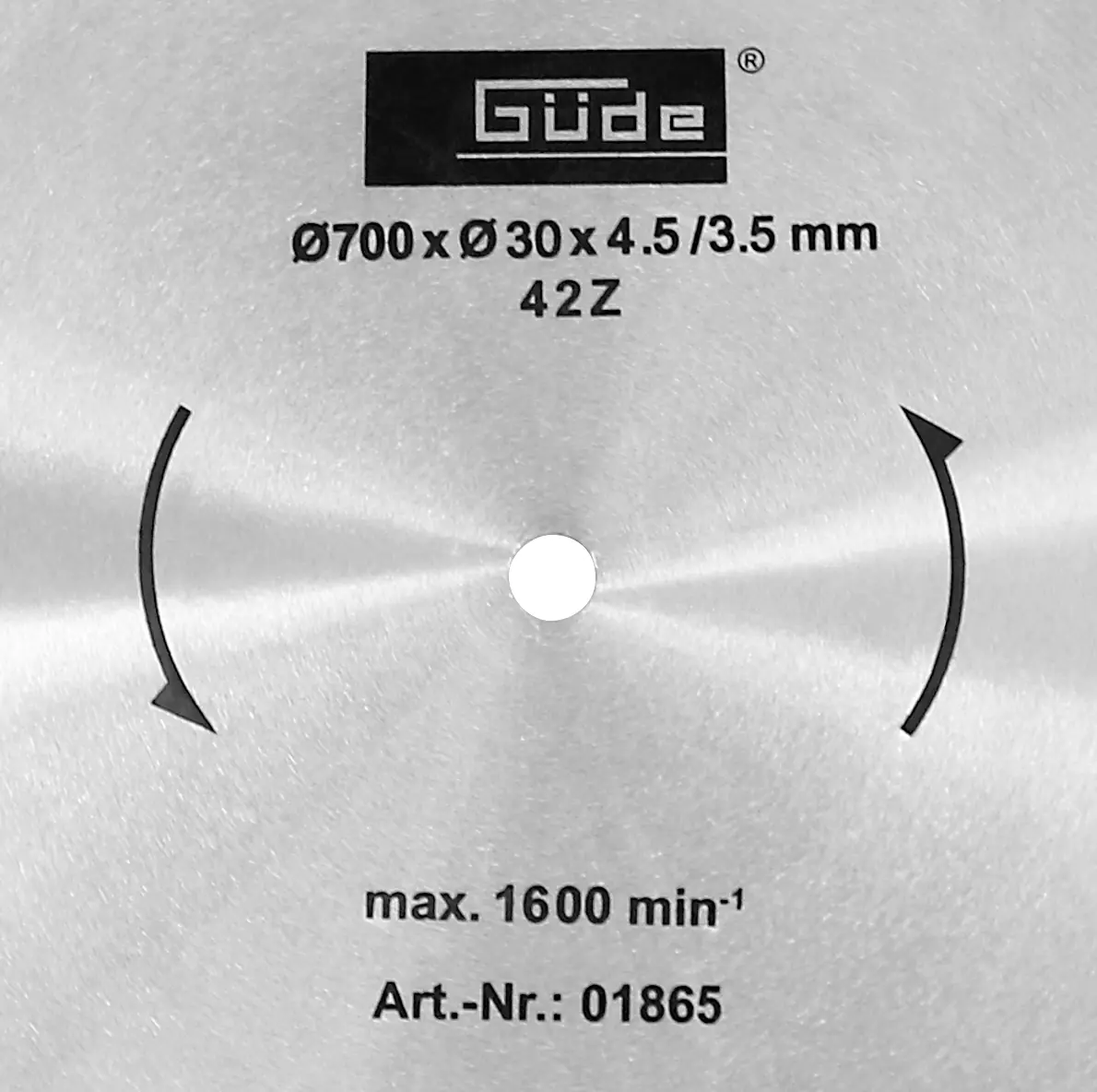 Güde Kreissägeblatt GWS 700 HM-2 Ø 700 mm Ø 30 mm Güde Kreissägeblatt GWS 700 HM-2 Ø 700 mm Ø 30 mm