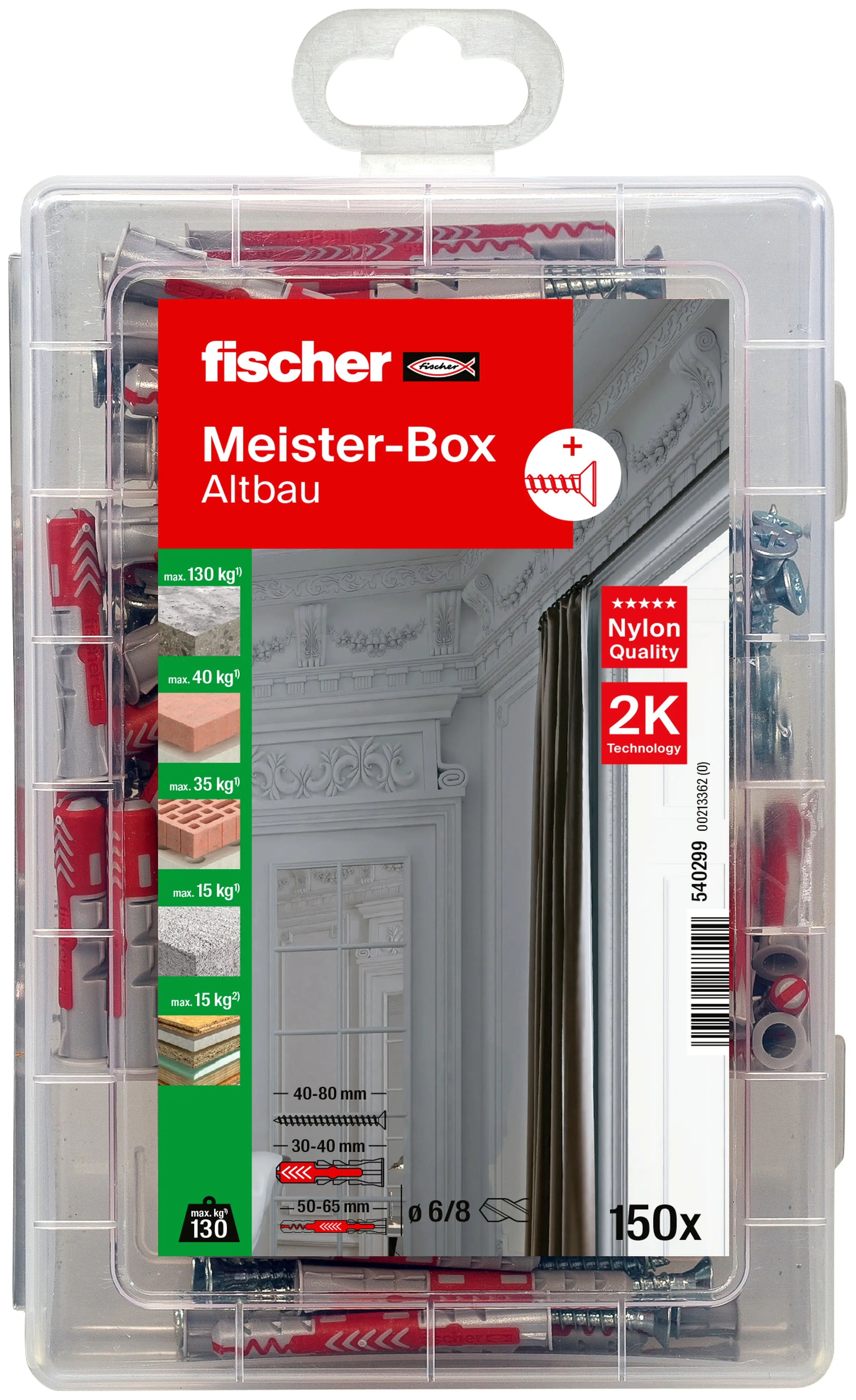 Fischer Meister-Box DuoPower - 150 Stück