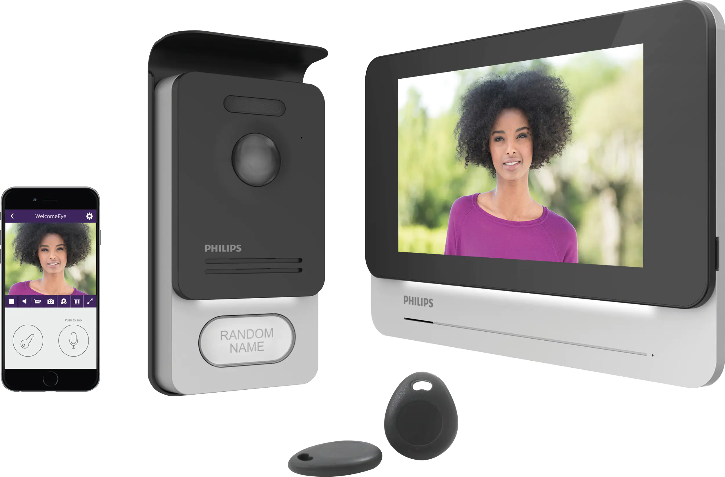 Philips Video-Türsprechanlage Connect Touchscreen mit Smartphone-Zugriff Philips Video-Türsprechanlage Connect Touchscreen mit Smartphone-Zugriff