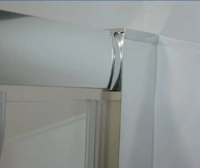 Primaster Pivot-Duschtür mit Seitenwand Easy-6 90 x 90 cm Klarglas