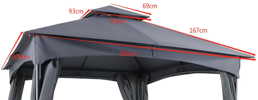 Primaster Ersatzdach Pavillon Maxim