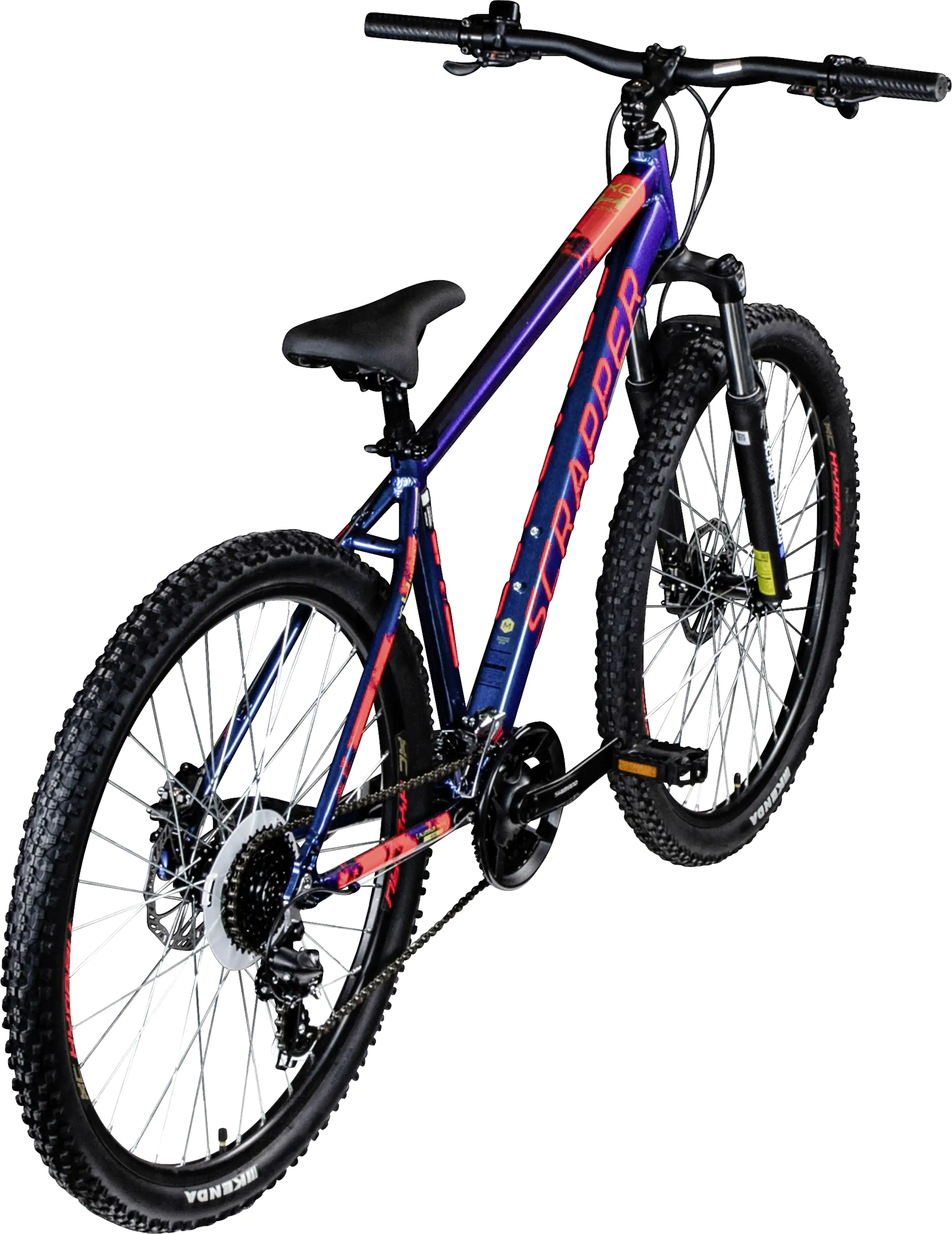 Scrapper Mountainbike XC HYDRAU 2.1 XL 27,5 Zoll RH 55cm 24-Gang blau rot