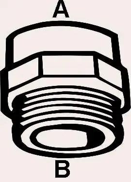 Cornat Reduzierstück messing verchromt 3/4" x 1/2" Innen- und Außengewinde